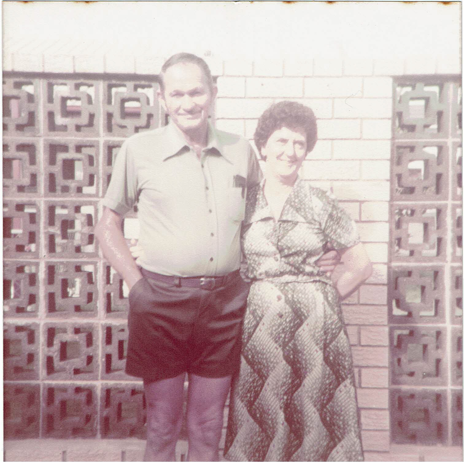 Ed and Nell at Saturn Cres, Gladstone.