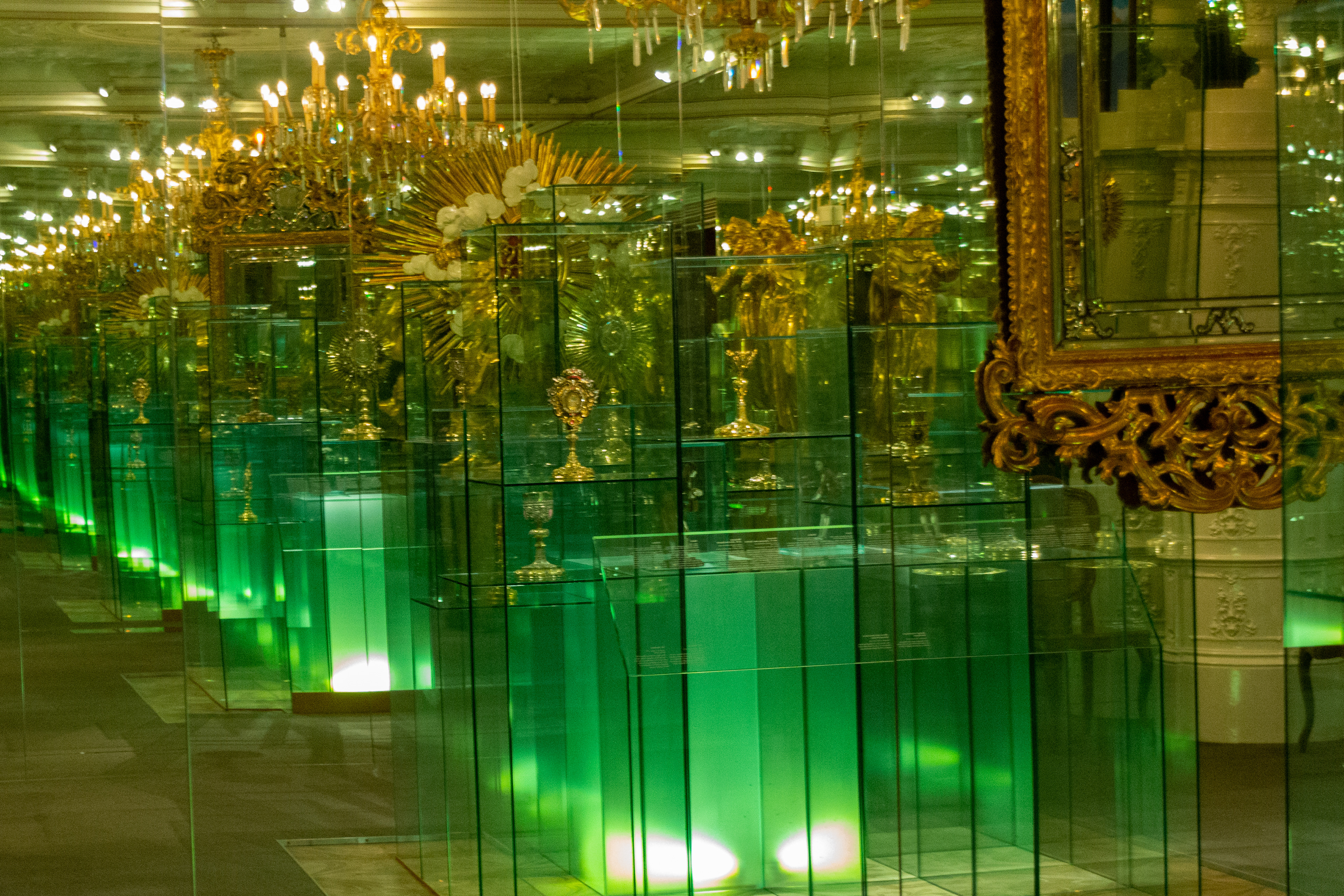 Artifacts of the Abbey's green room.