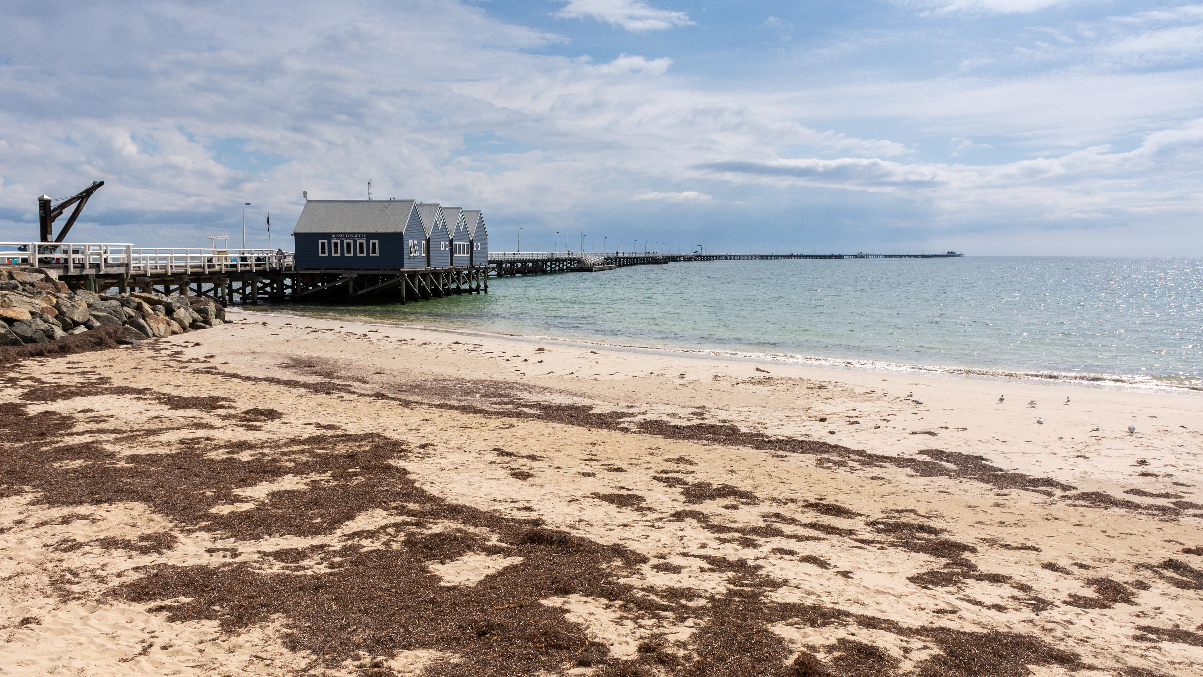 Busselton Pier - the longest wooden jetty in the Southern Hemisphere