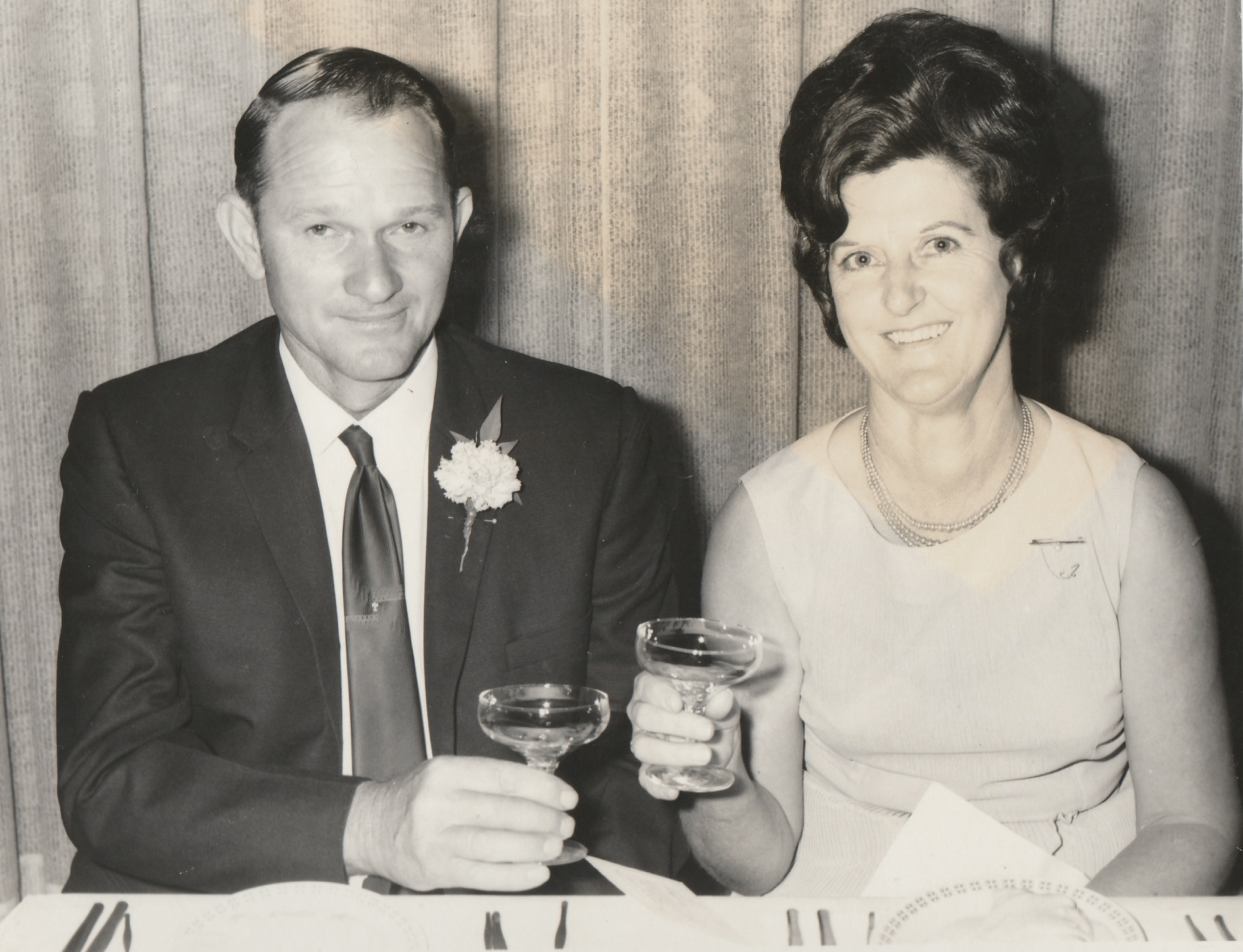 Ed and Nell - Ross and Cheryl's wedding Sept 72.