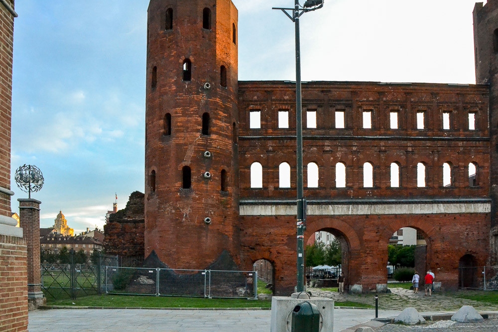The Palantine Gate, one of the best preserved 1st-century BC Roman gateways.