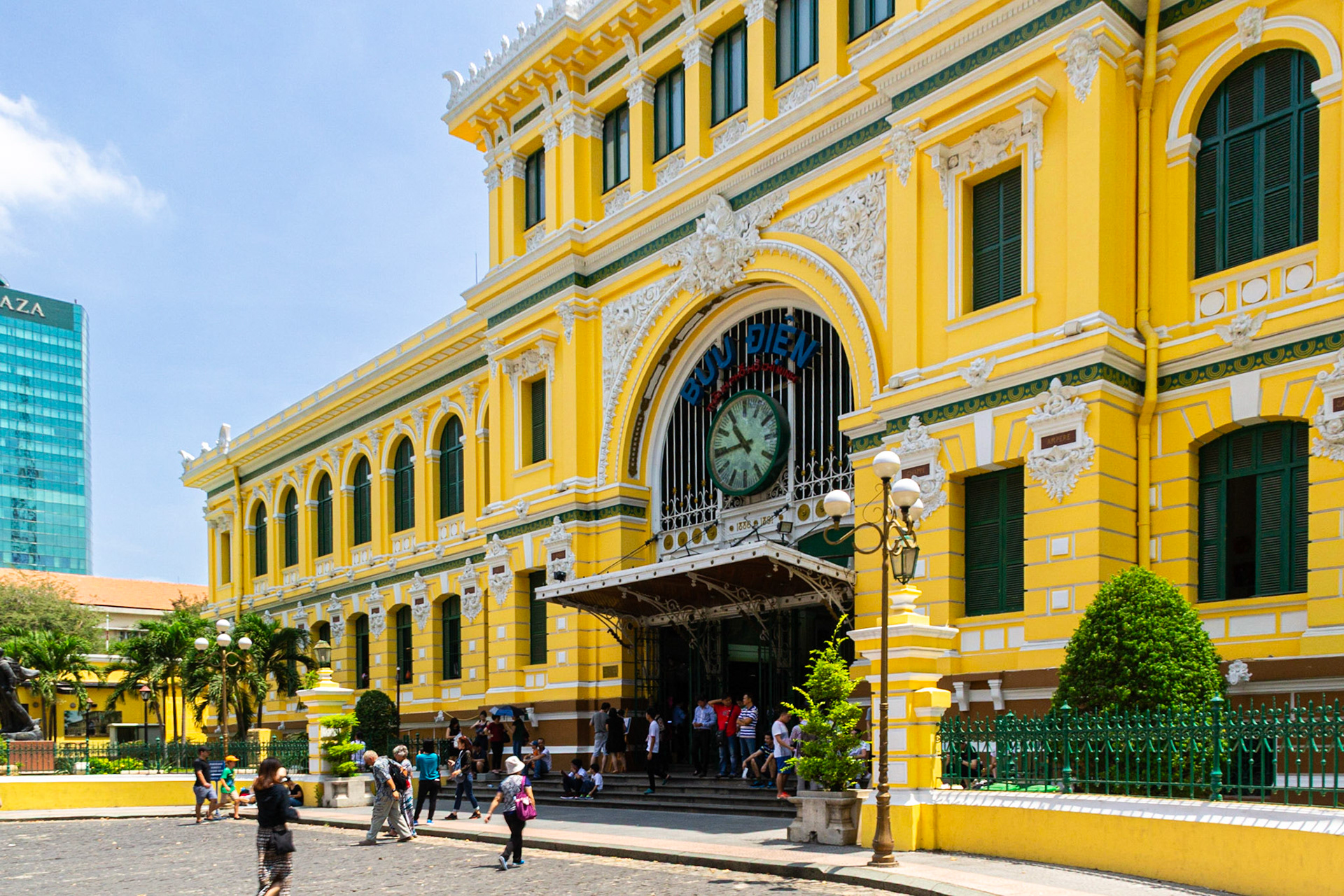 The old Saigon Railway Station was built by the French in 1881.
