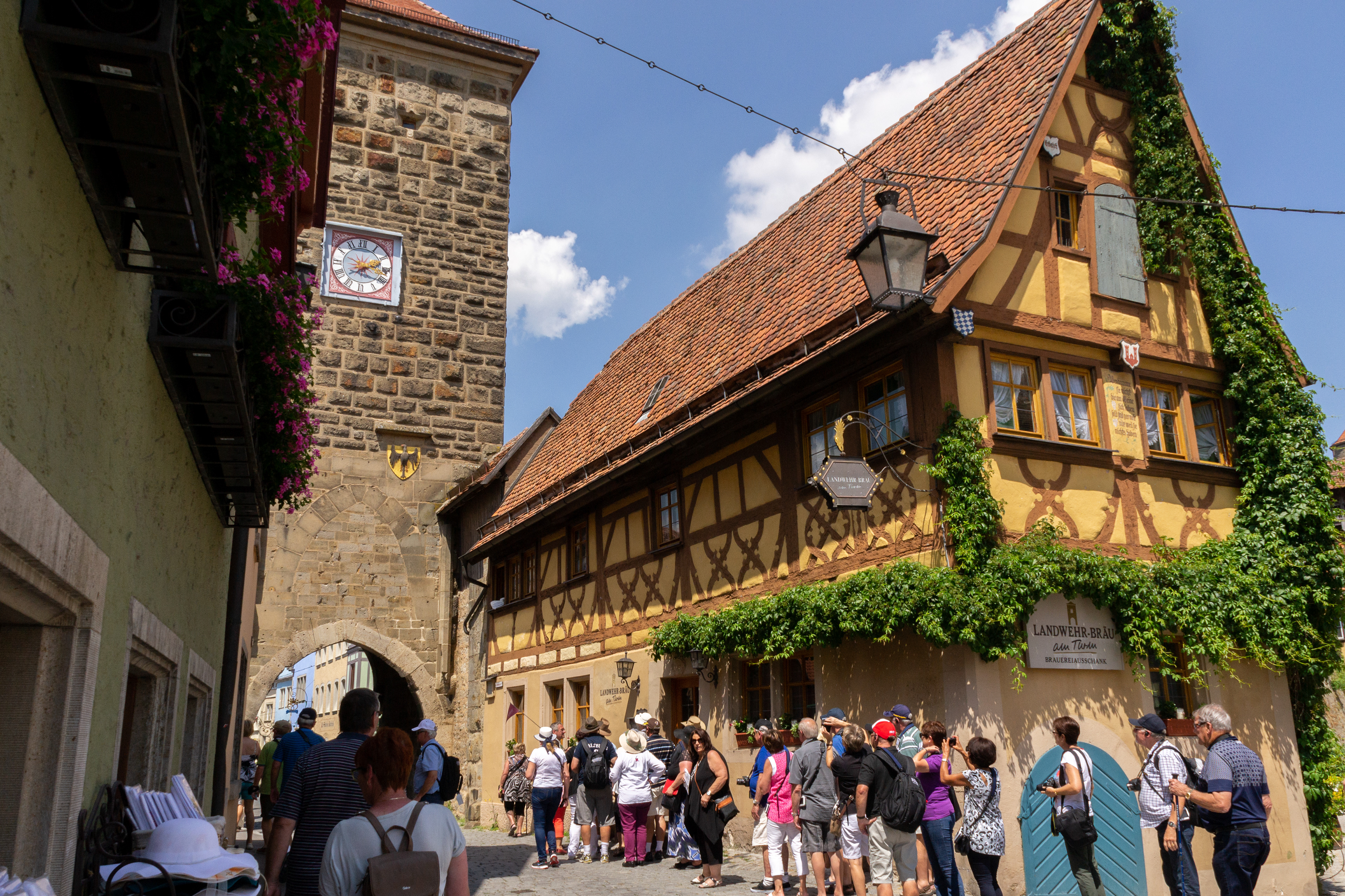 The Sifter Maker’s Tower (Siebersturm) which was added in 1385 as part of the new fortifications.