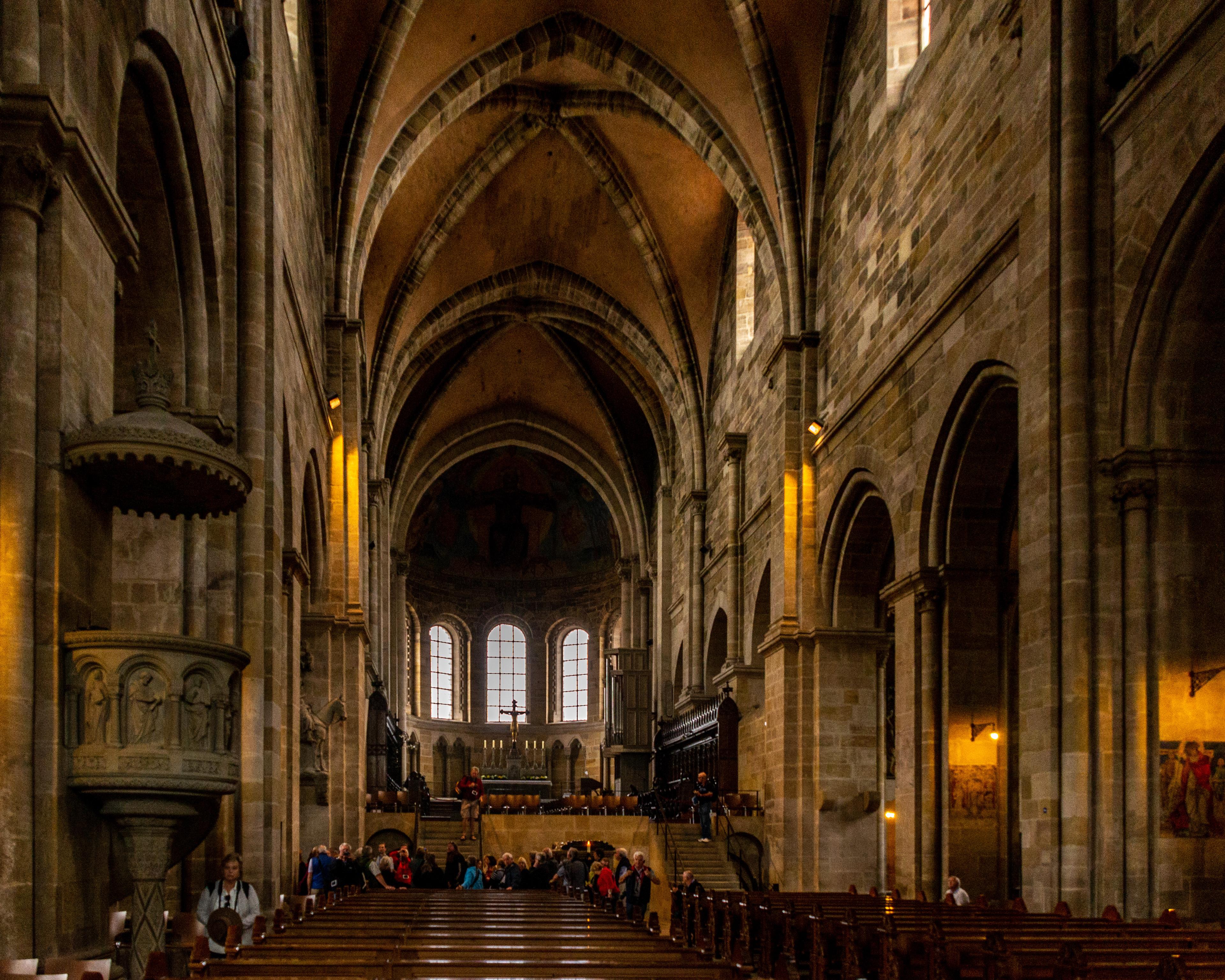 The chapel of St Peter and St George.