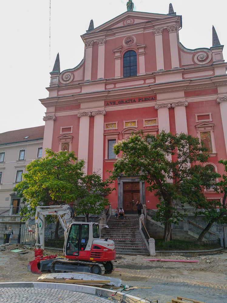 The Franciscan Church of Annunciation on Perseren Square.