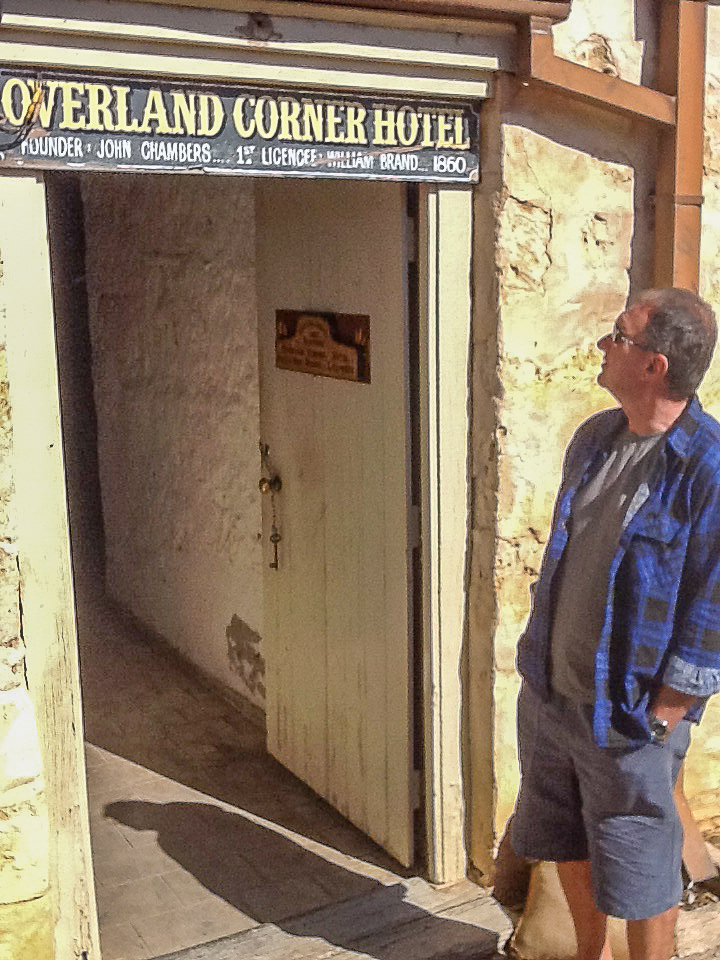 The Overland Corner Hotel licensed since 1860.