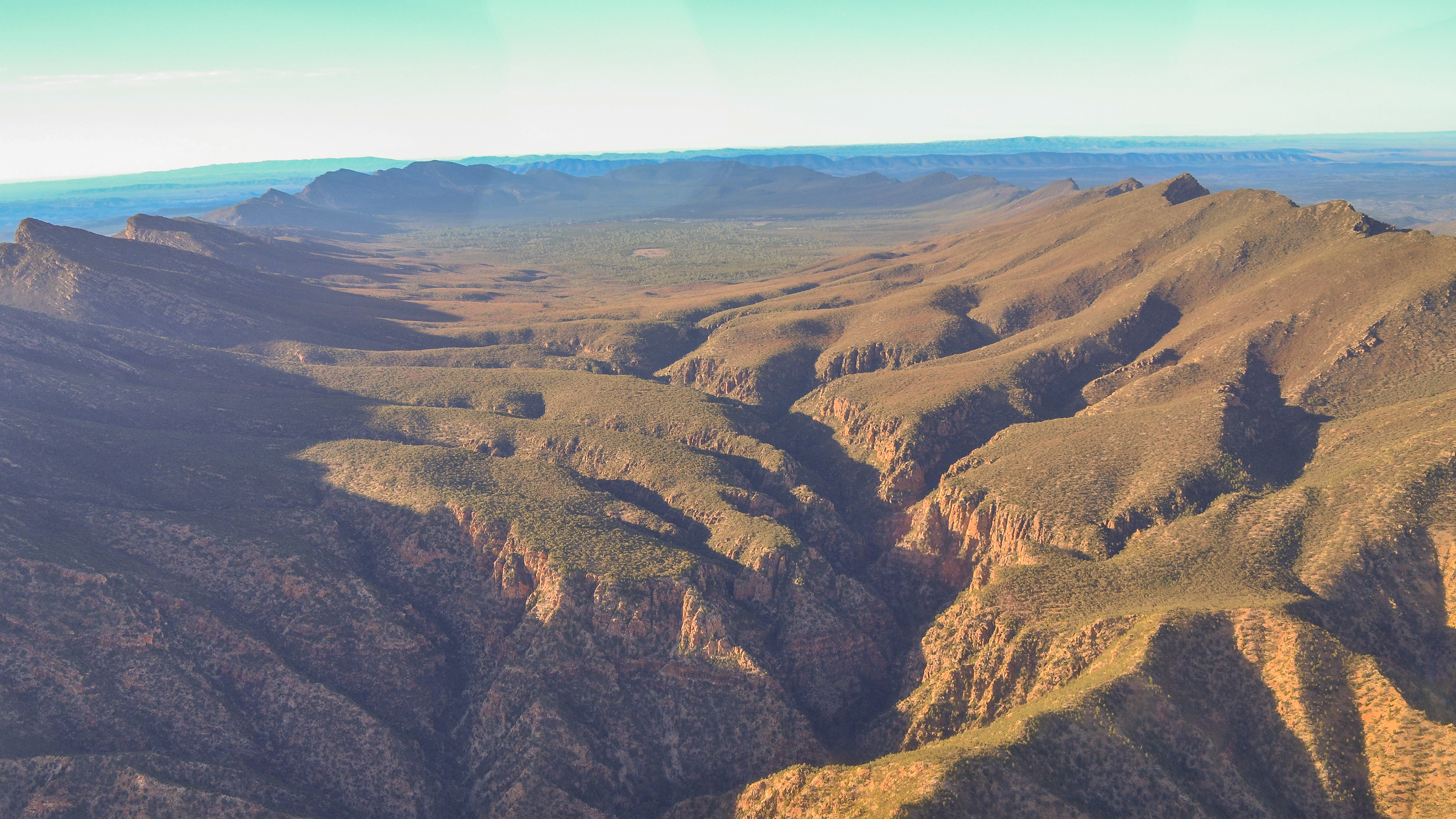 Edeowie Gorge on the western end of the pound.