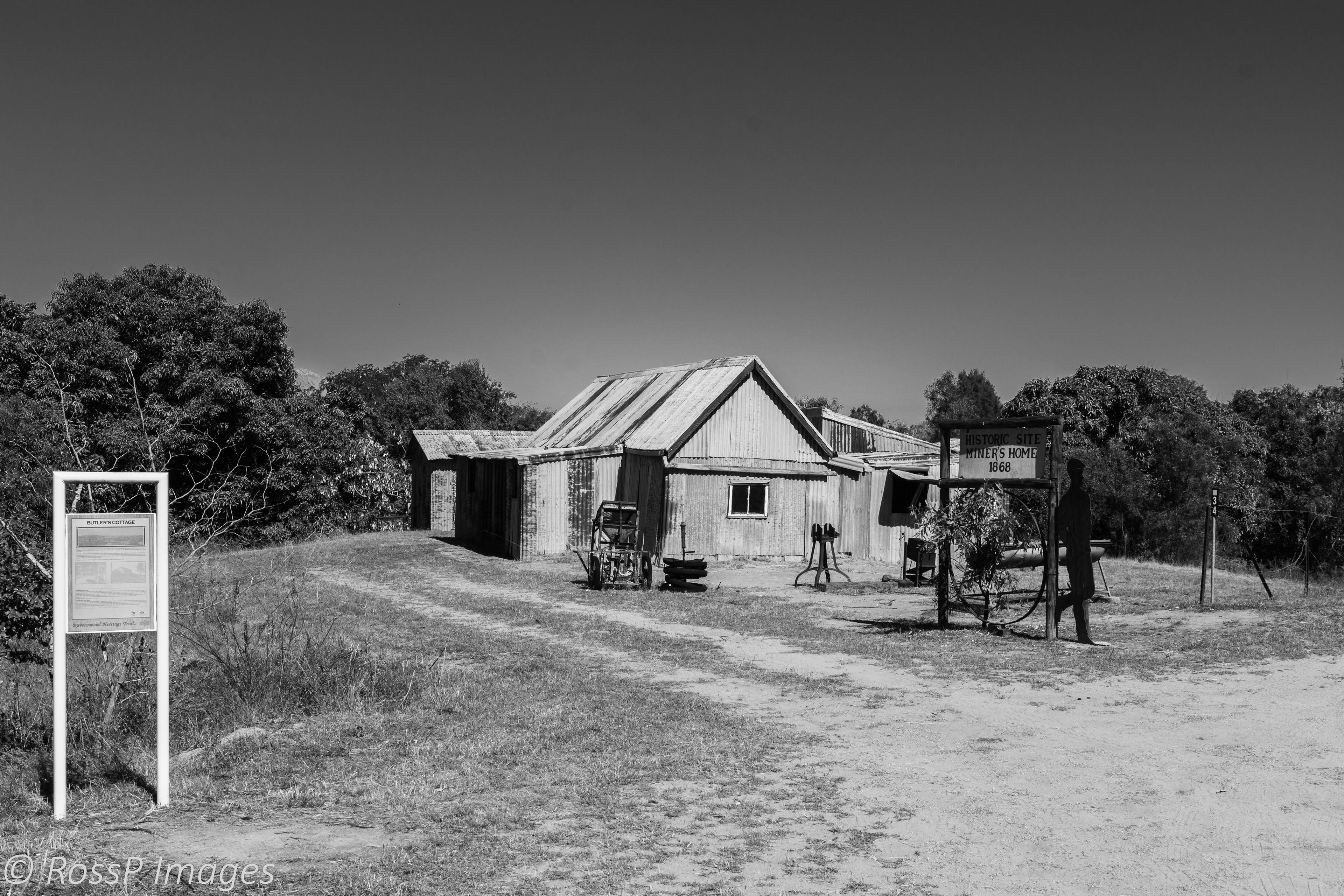 Butler's Cottage a miner's home dating back to 1868.