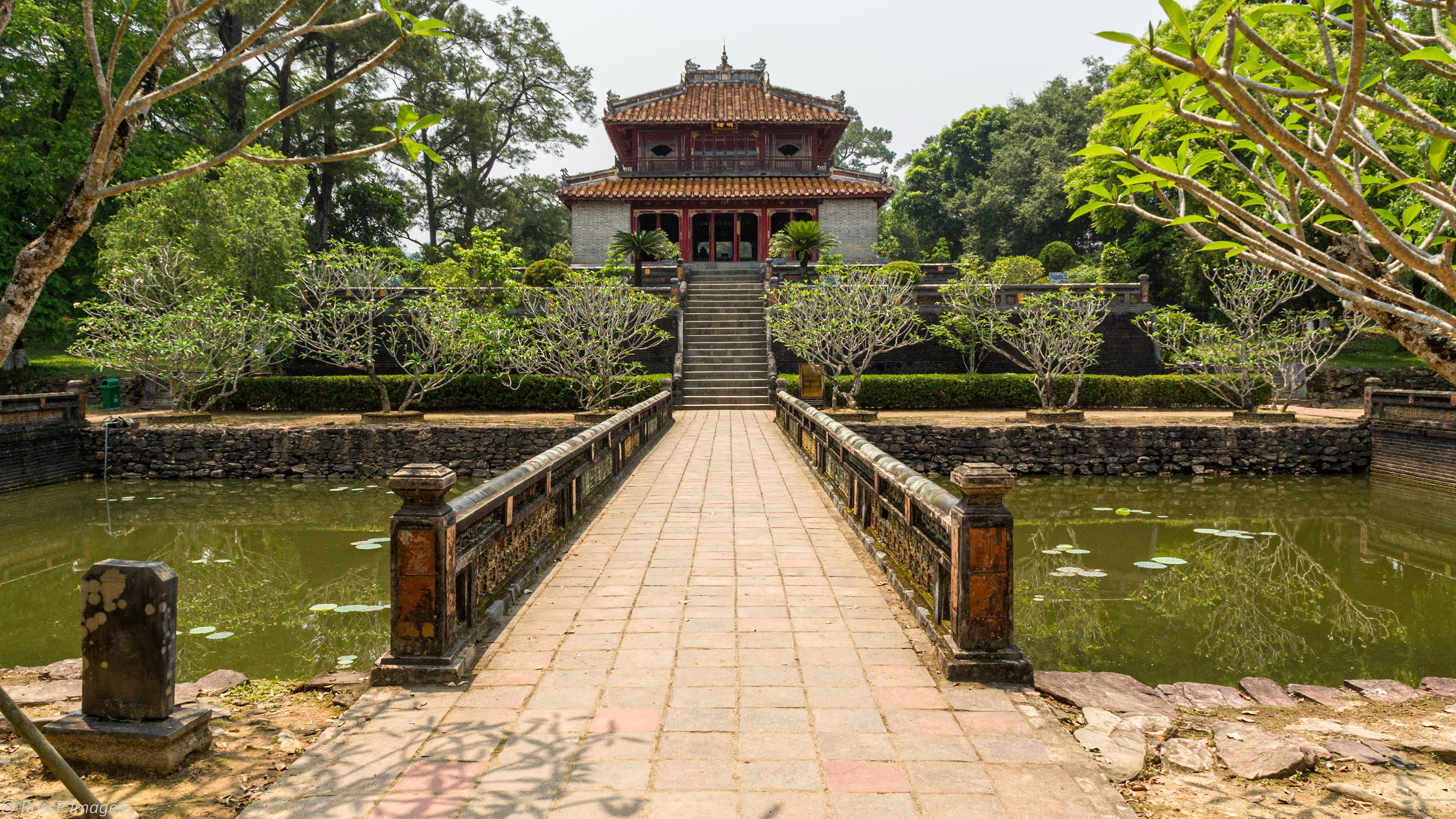 One of several bridges within the tomb complex designed to symbolize the passage between life and the afterlife.