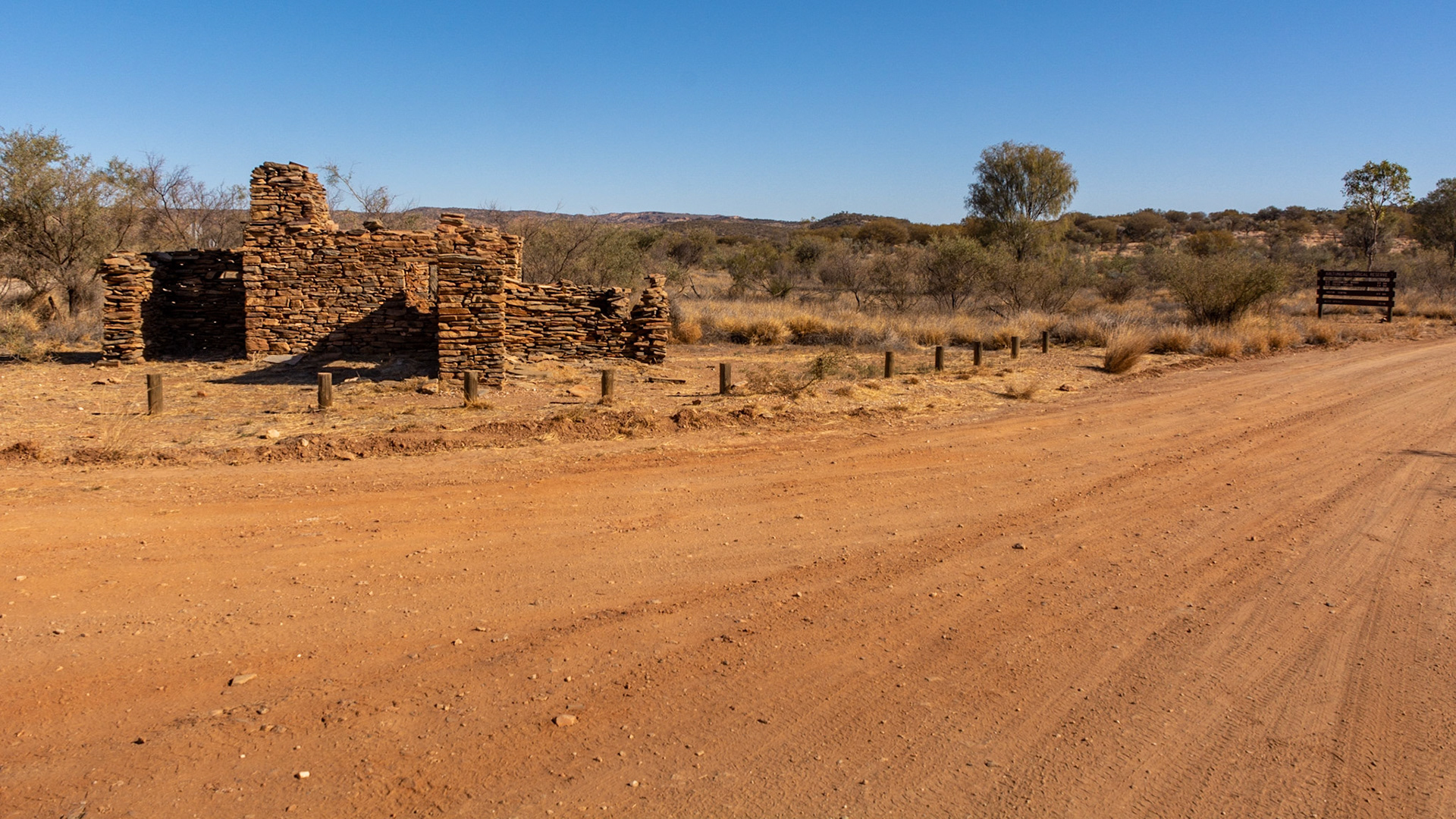Arltunga....we stop along the Binns Track crossroads to check out the ruins of the old settlement.Arltunga is a deserted gold rush town located 110 km) east of Alice Springs, It is of major historical significance as the first major European settlement in Central Australia.