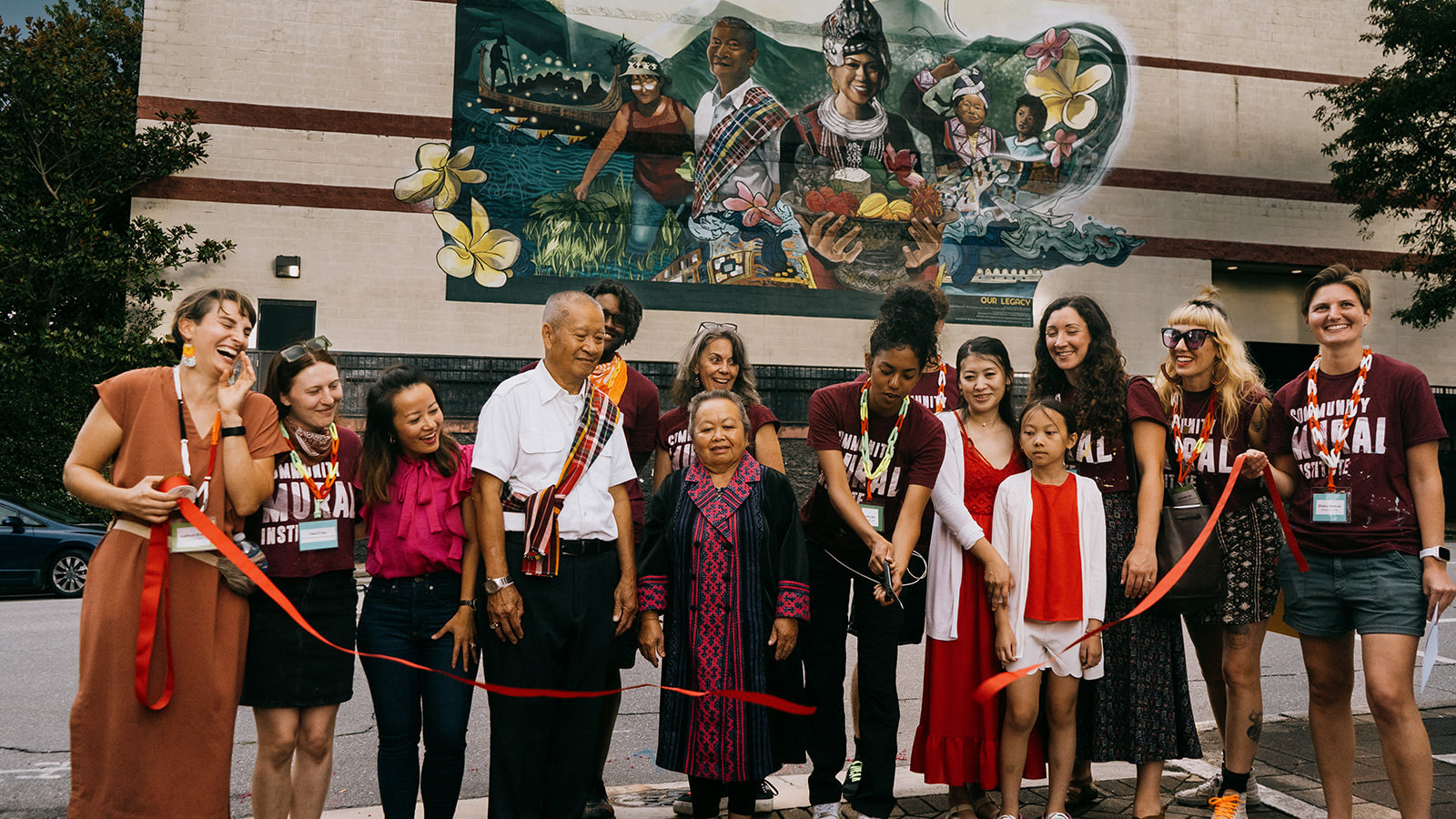 OUR LEGACY Mural Ribbon Cutting