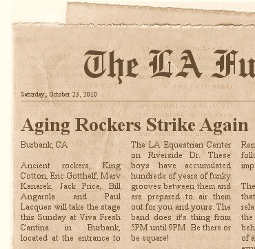 AGING ROCKERS STRIKE AGAIN