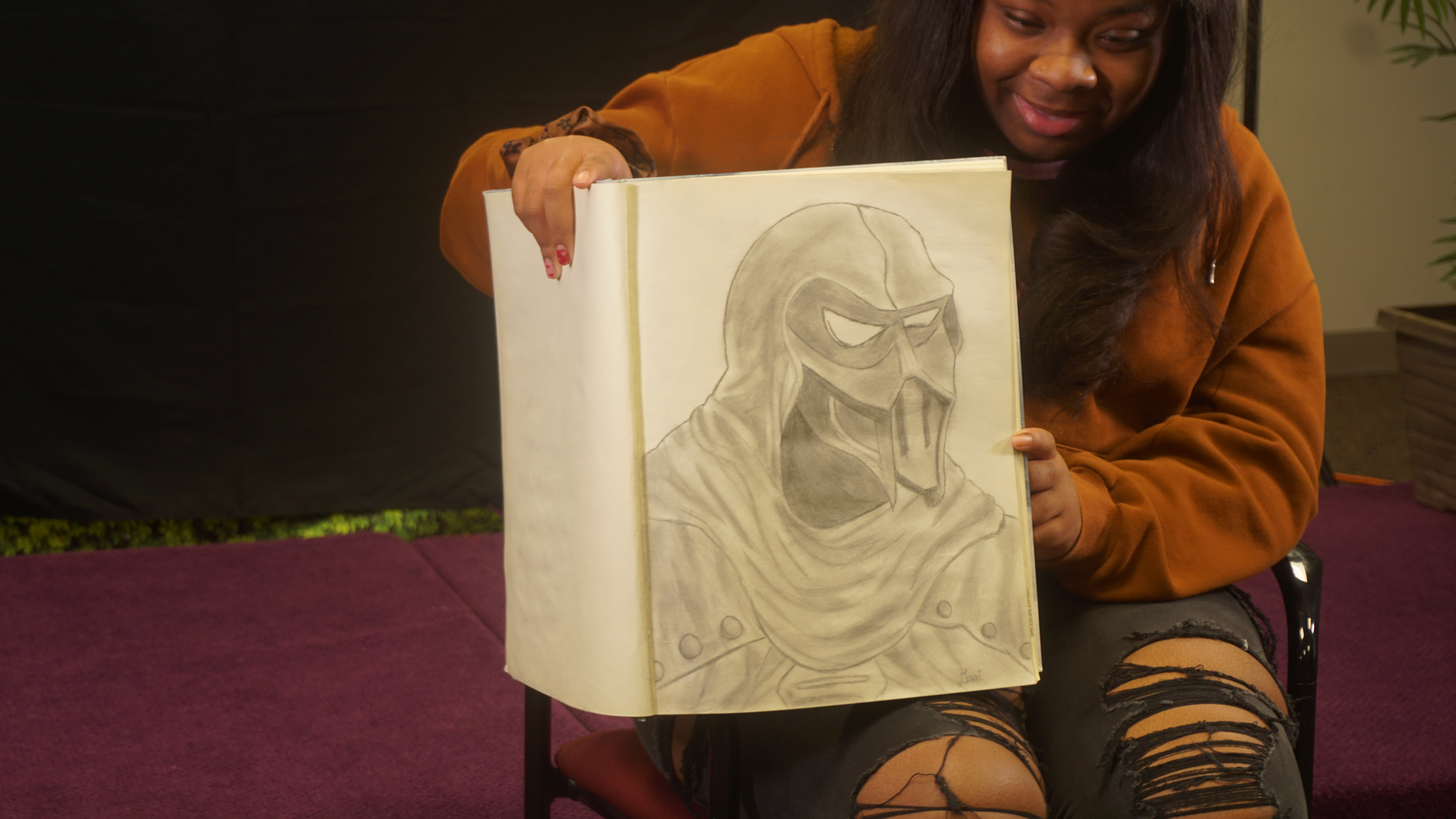 DESARAY EWING_SKETCHBOOK PEEK - SHOWCASE ENTRY