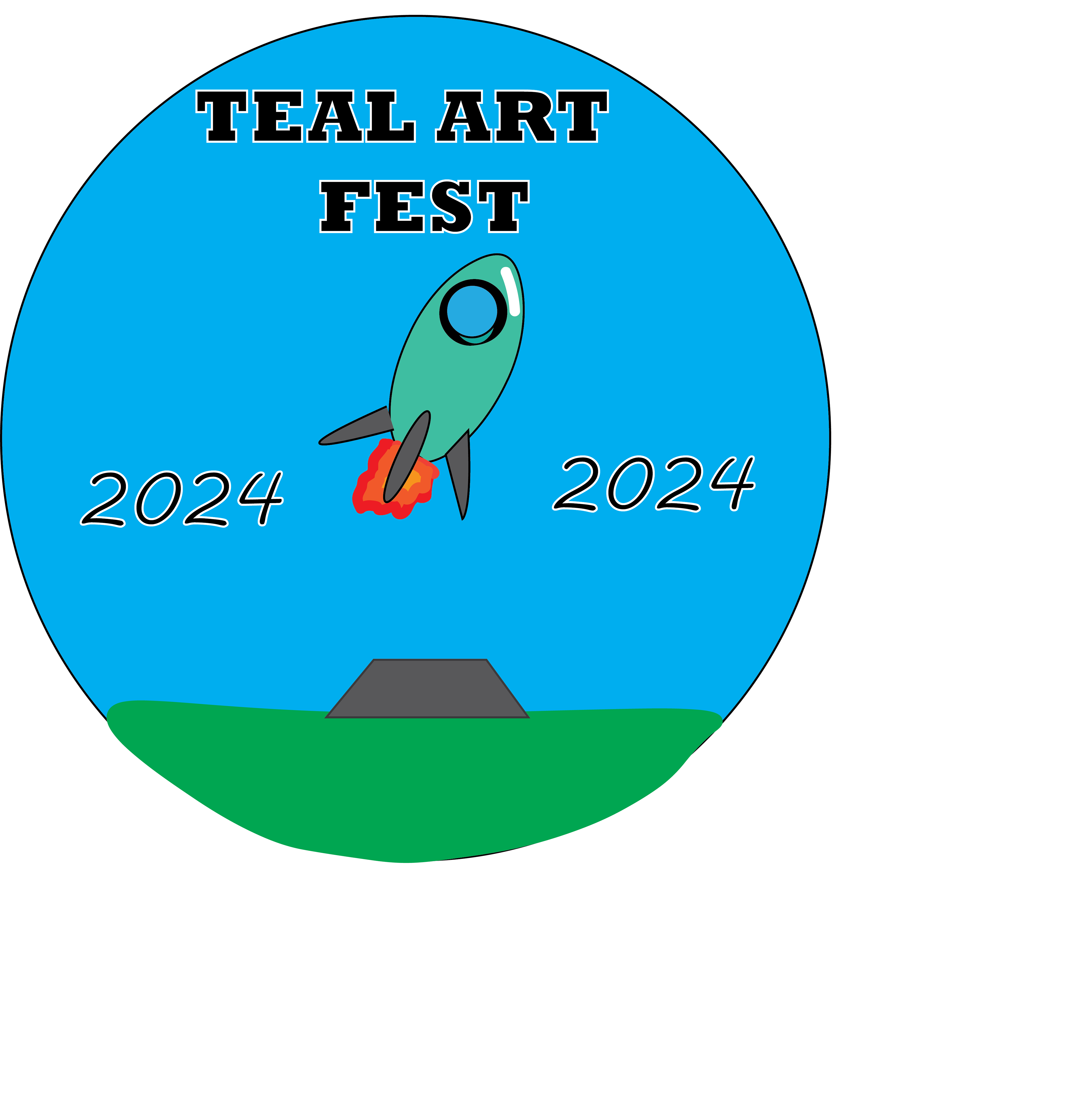 RICHARD WEAVER_ROCKET- TEAL ART FEST DESIGN PROJECT