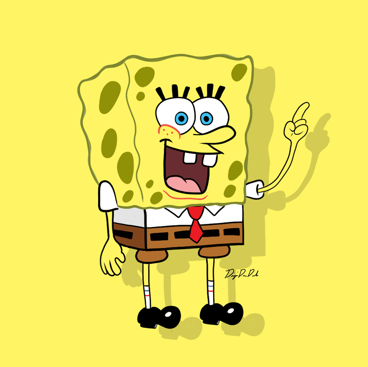 Digi Draw Dude - Spongebob Squarepants