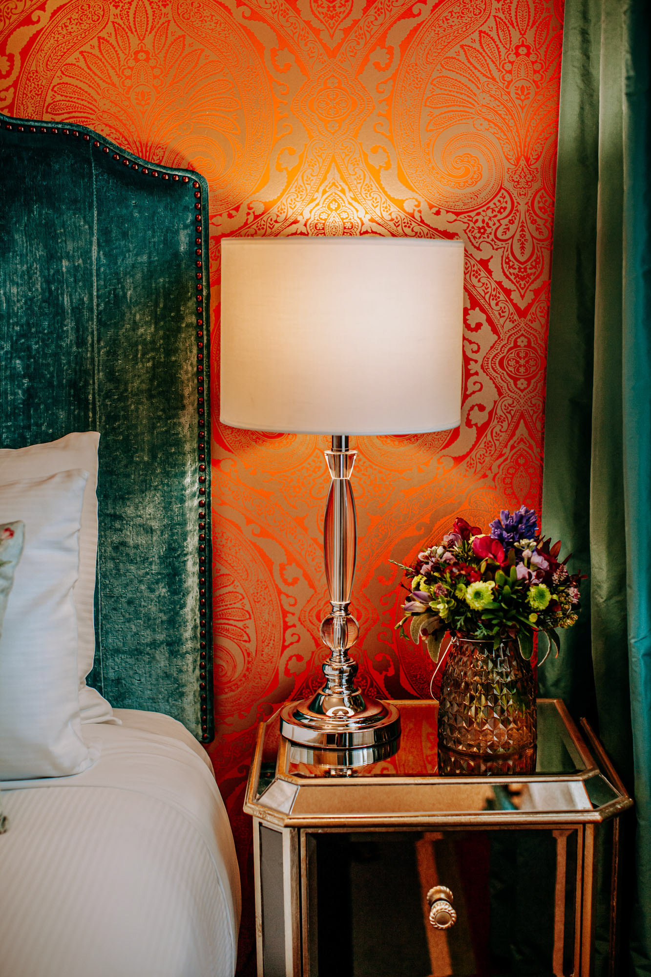 Lighting details - Art Deco Masonic Hotel rooms