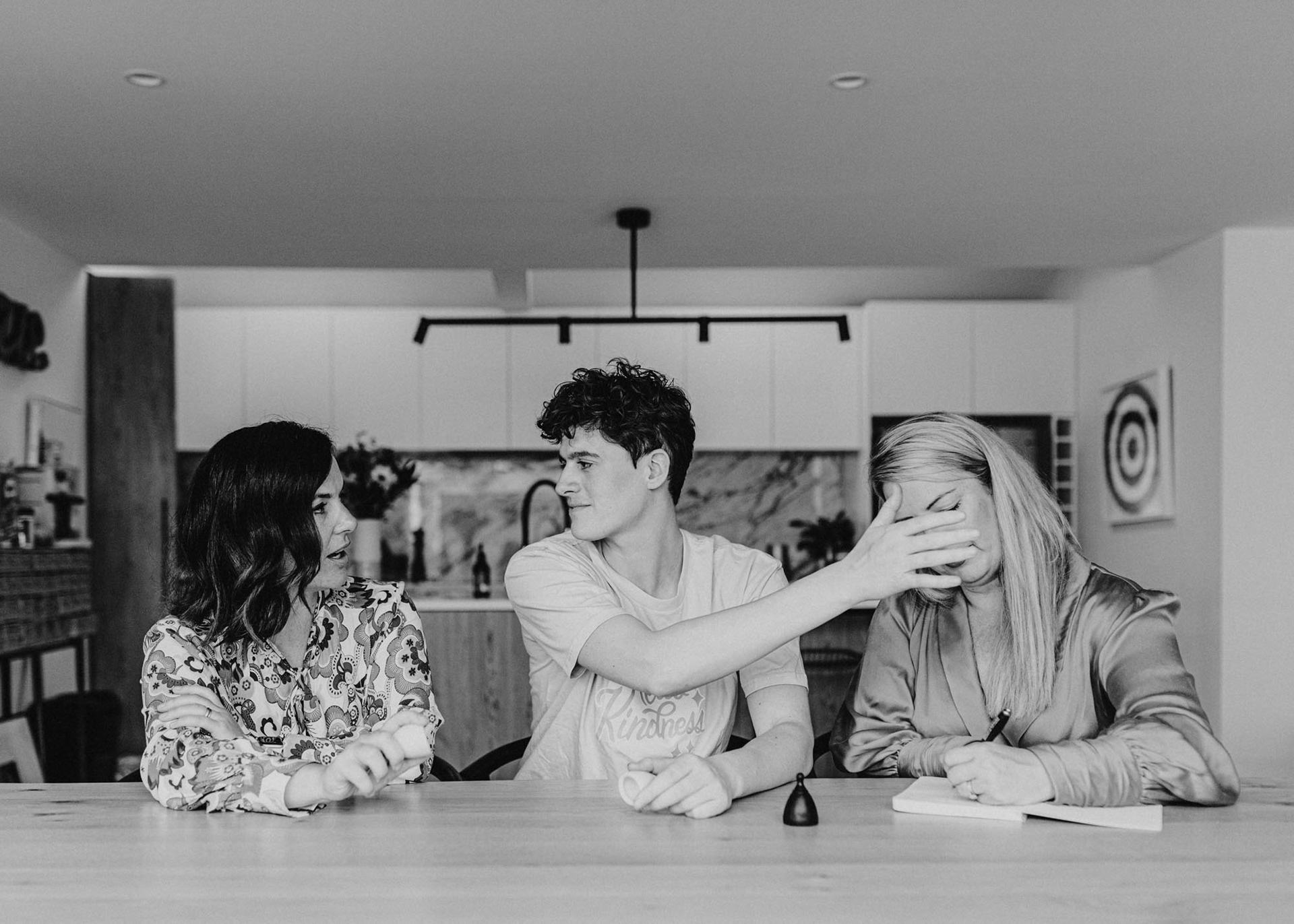 Mary and Robyn talking online campaign with Rain Dove