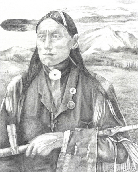 LITTLE BIRD 2024 Graphite on paper