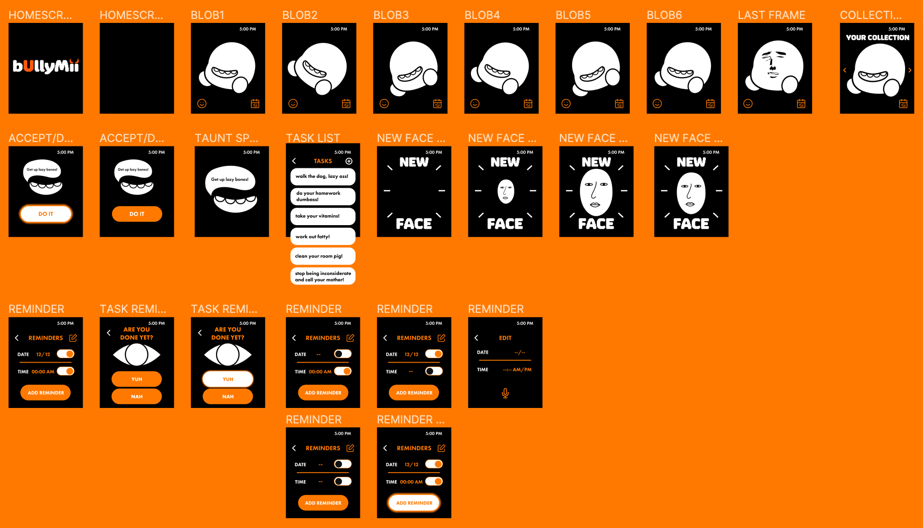 Final Screens