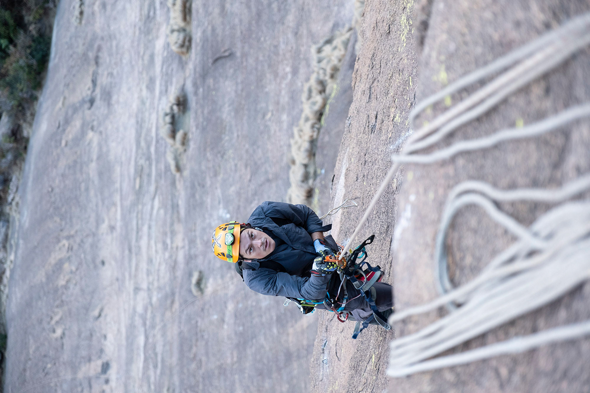 Ruan Filming Big Wall Climbing on Tsaranoro, Madagascar