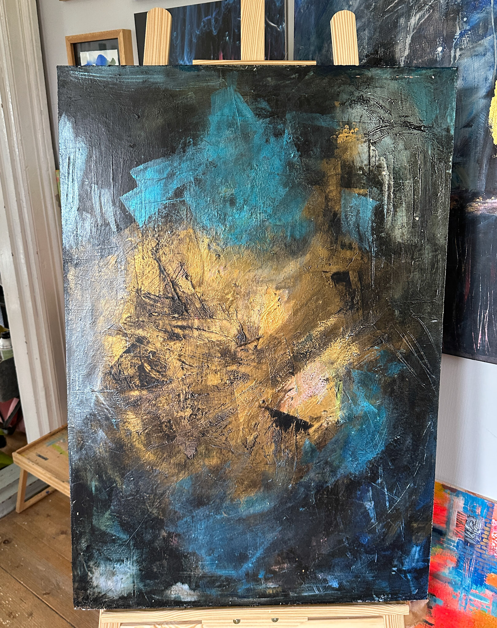 Akryl 58x85 Spånskiva Tung