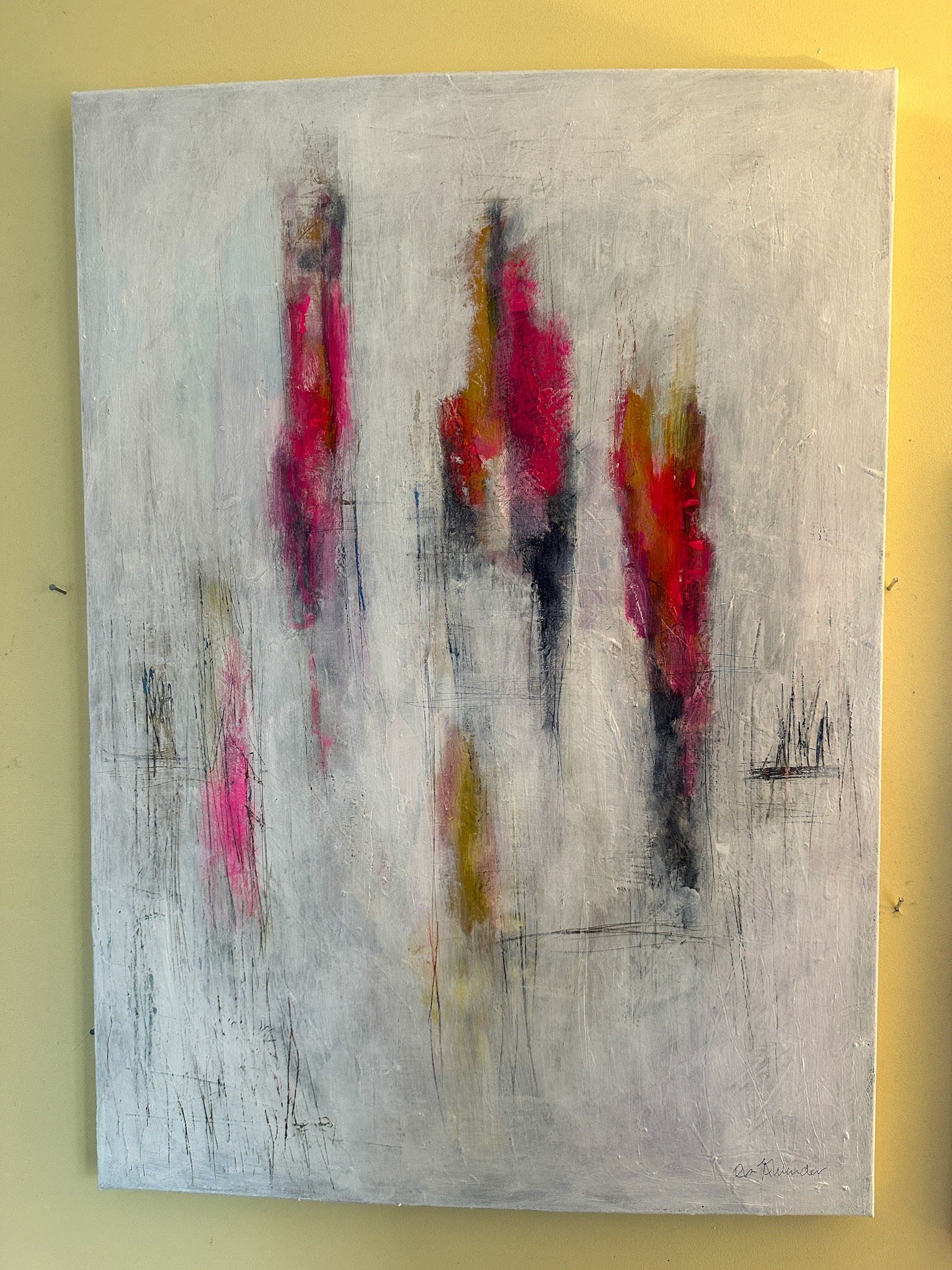 Akryl , Panå, 50x70