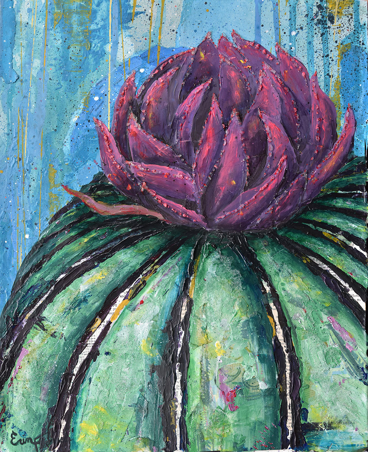 16"x20" A Loud Whisper - The details of the desert are so subtle. You must be patient and silent to get a glimpse.
