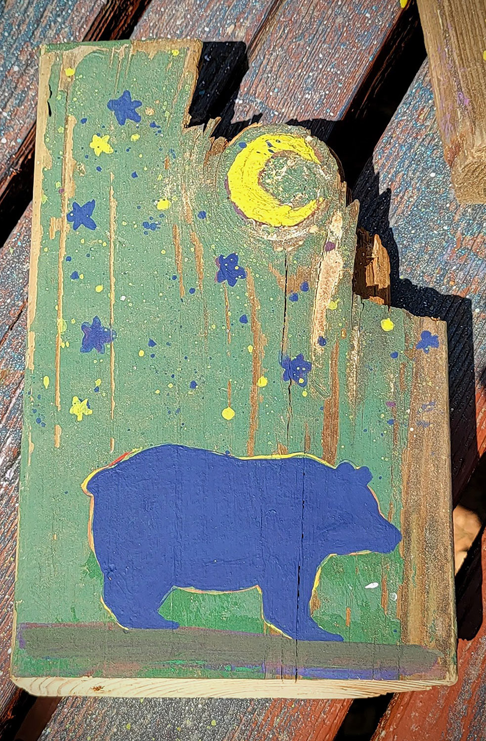 Blue star Bear