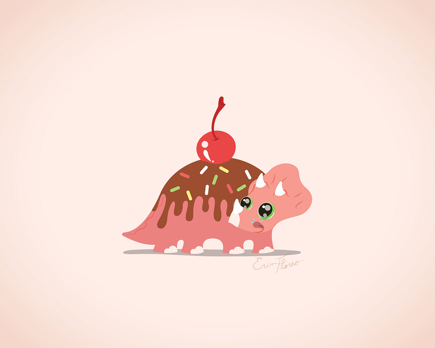 A Triceratops Sundae