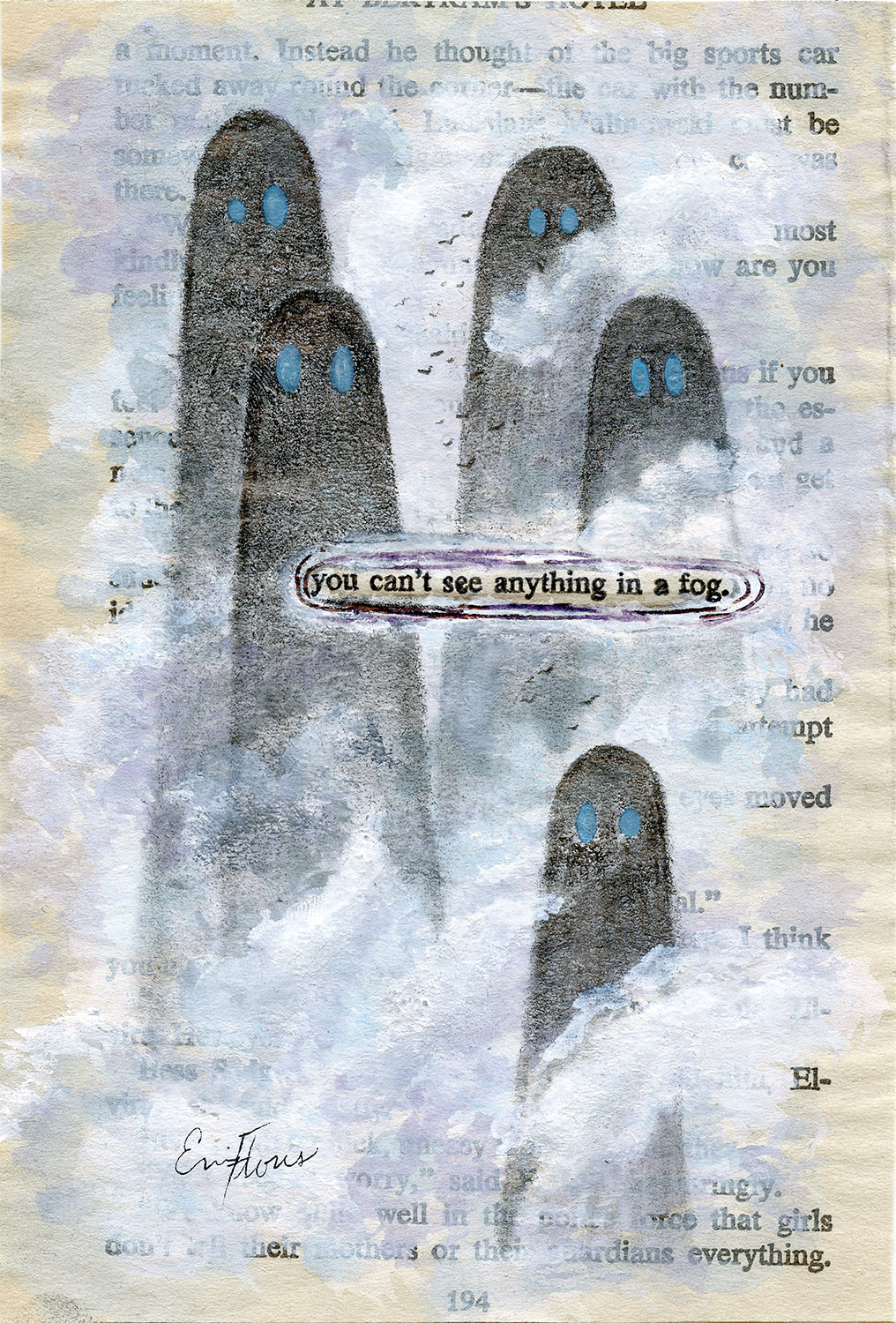 4"x6" Blue Eyed Mounds