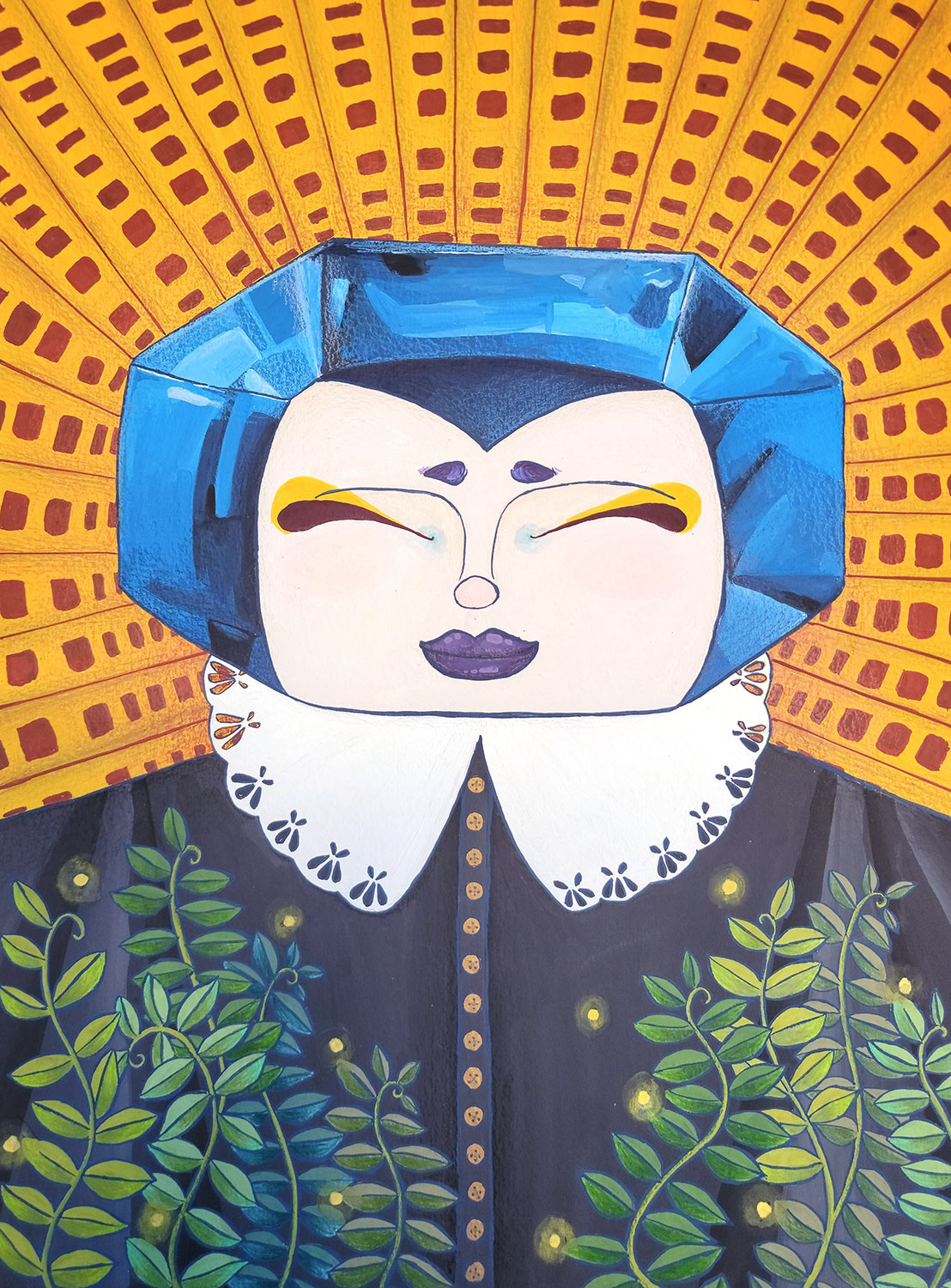 12"x16" Solanda the Sun