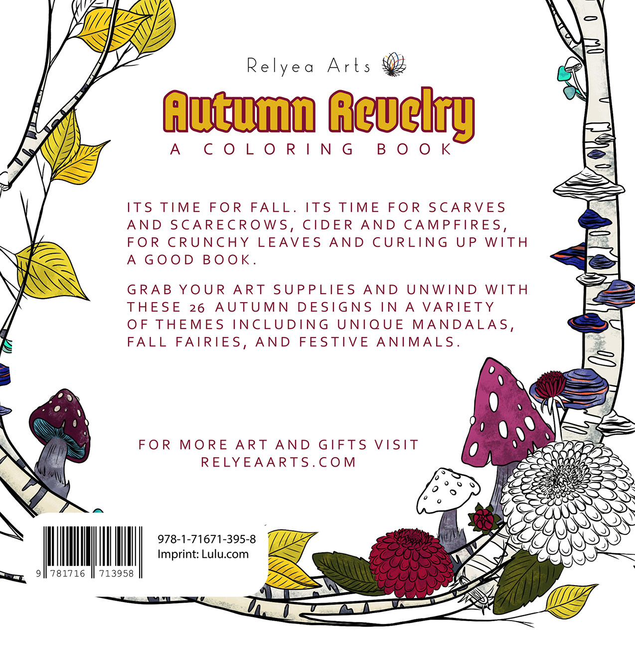 Autumn Revelry Back Cover