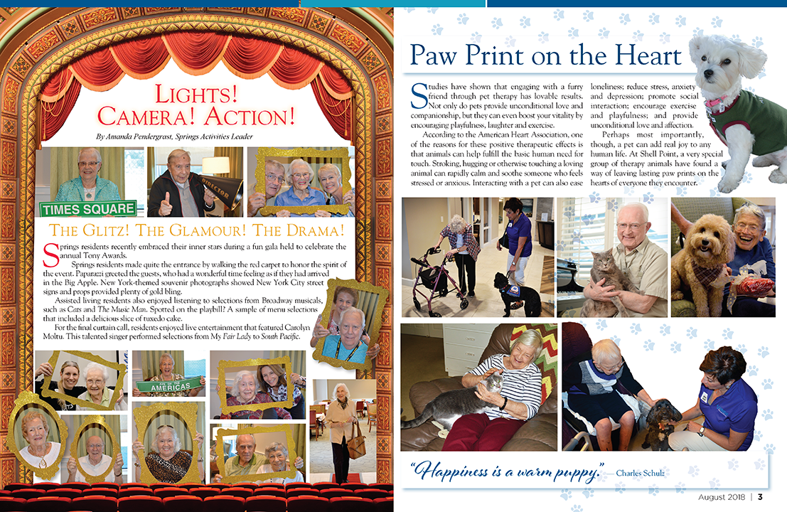 A3 bifold newsletter 2nd and 3rd page