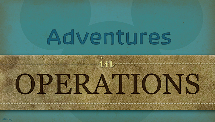 Adventures in Operations look and feel