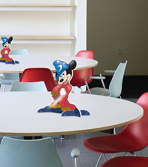 Concepts for Mickey table cut-outs