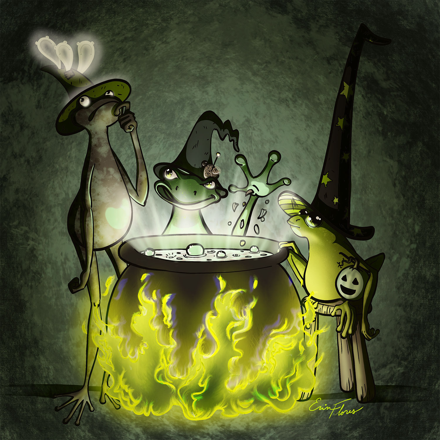 Grimalkin, Paddock, & Harpier - The Three Witches