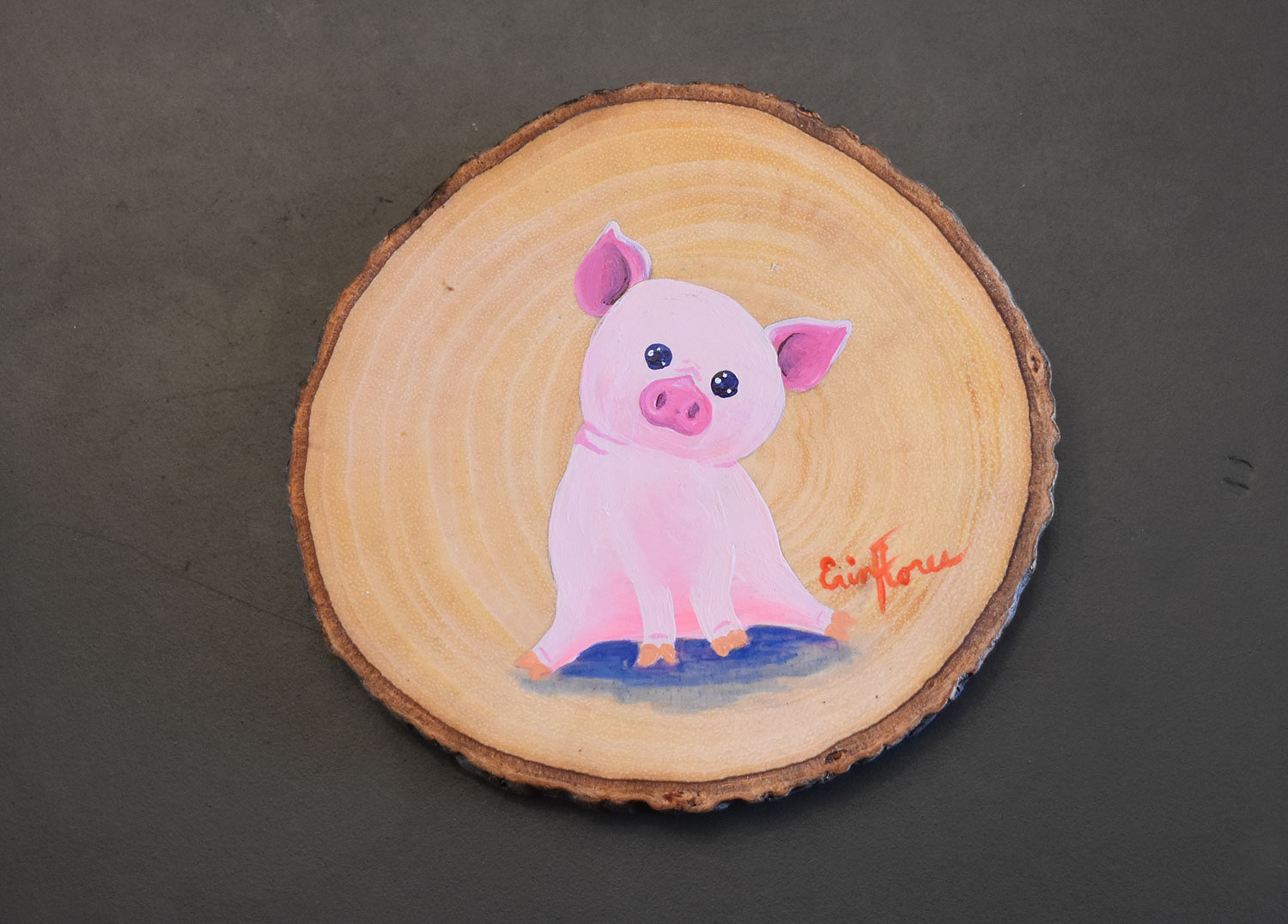 3"x3" Hubert Pig