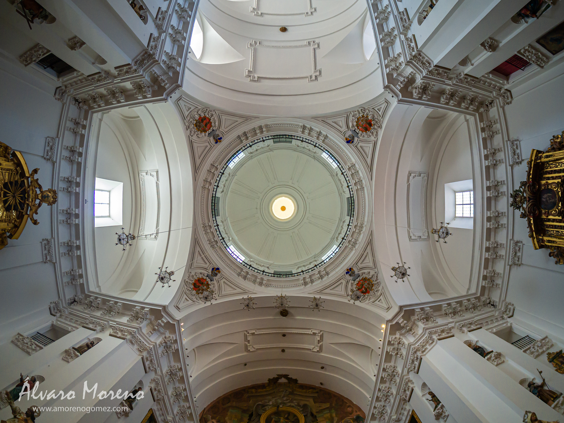 Cúpula de la Iglesia de San Ildefonso en Toledo.
