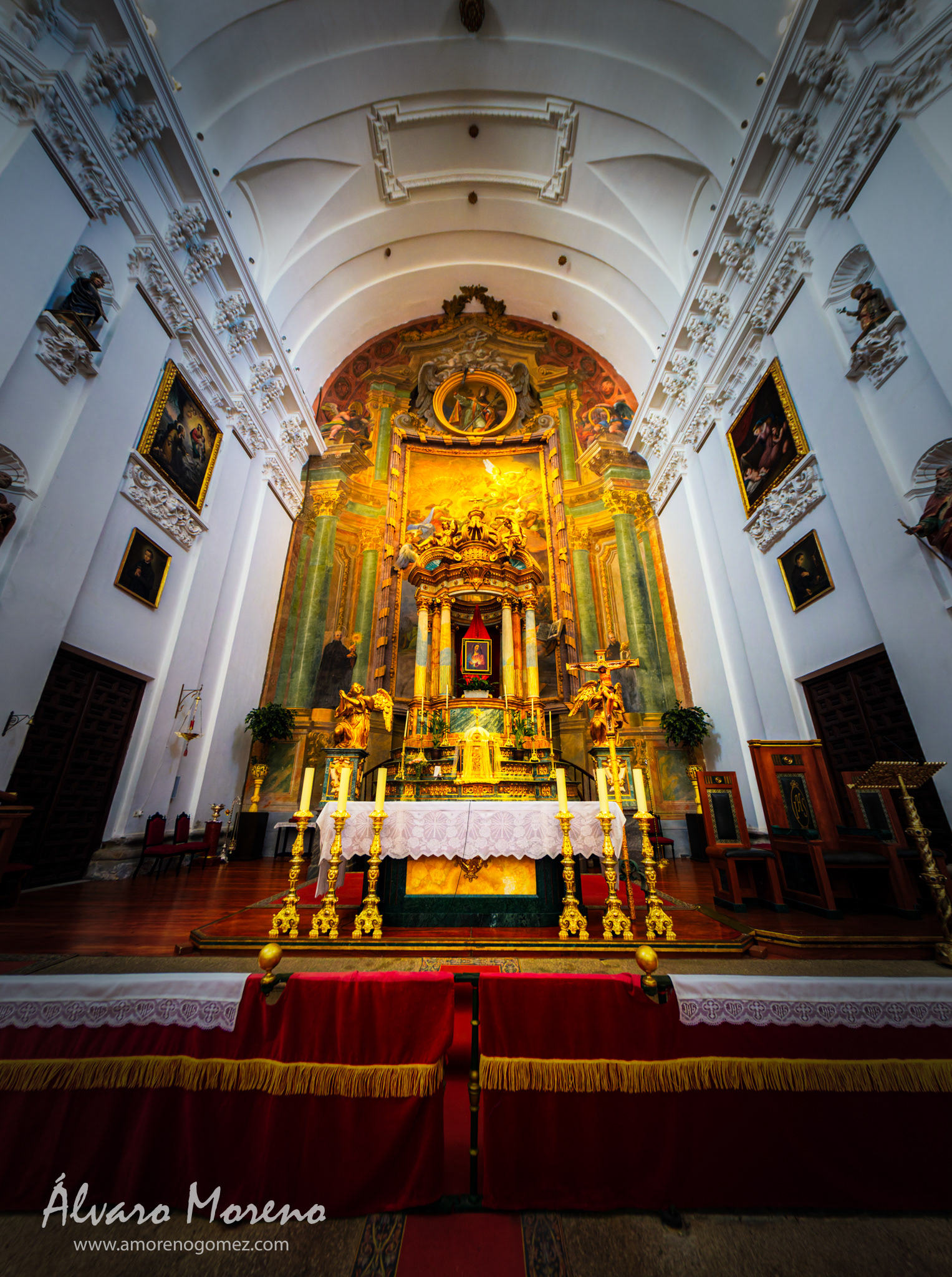 Altar Mayor de la Iglesía de San Ildefonso en Toledo.