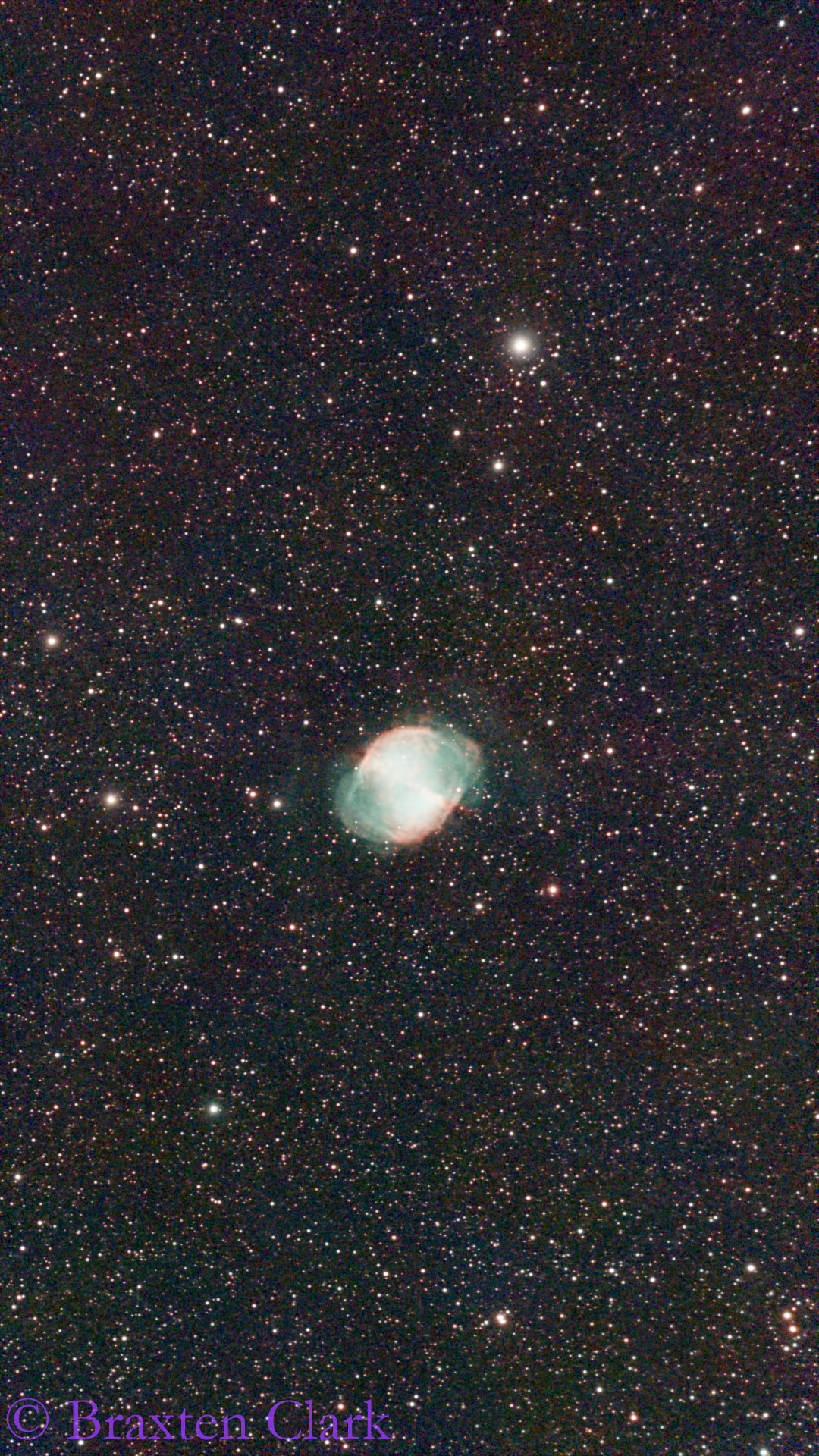 M27 - the Dumbbell Nebula