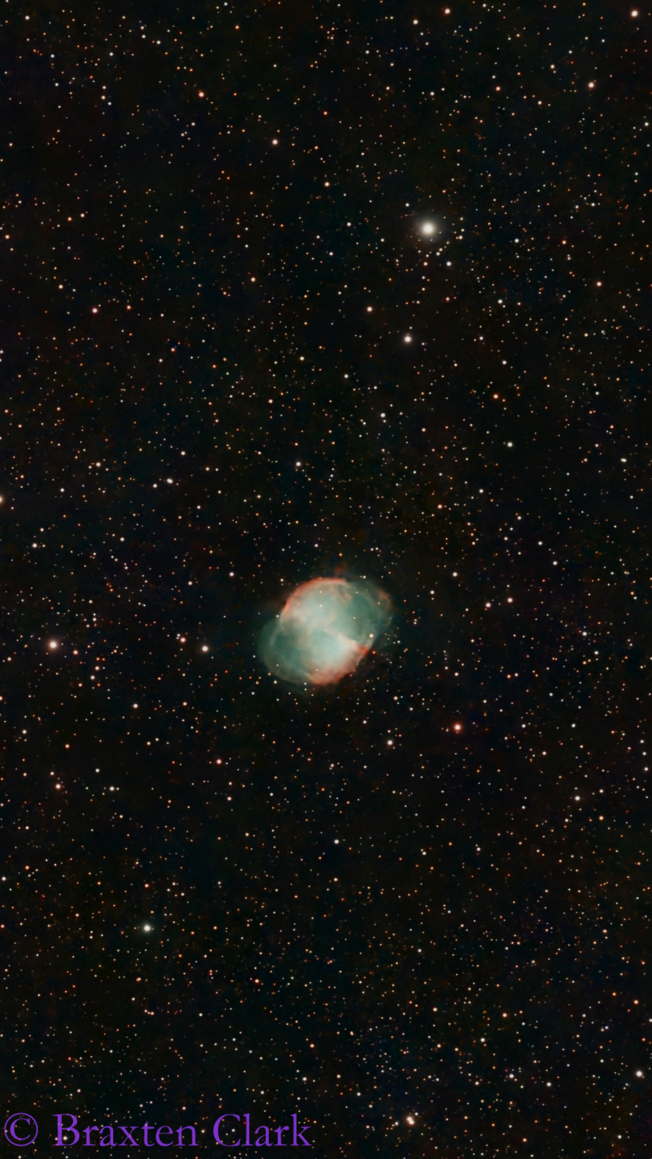 M27 - the Dumbbell Nebula