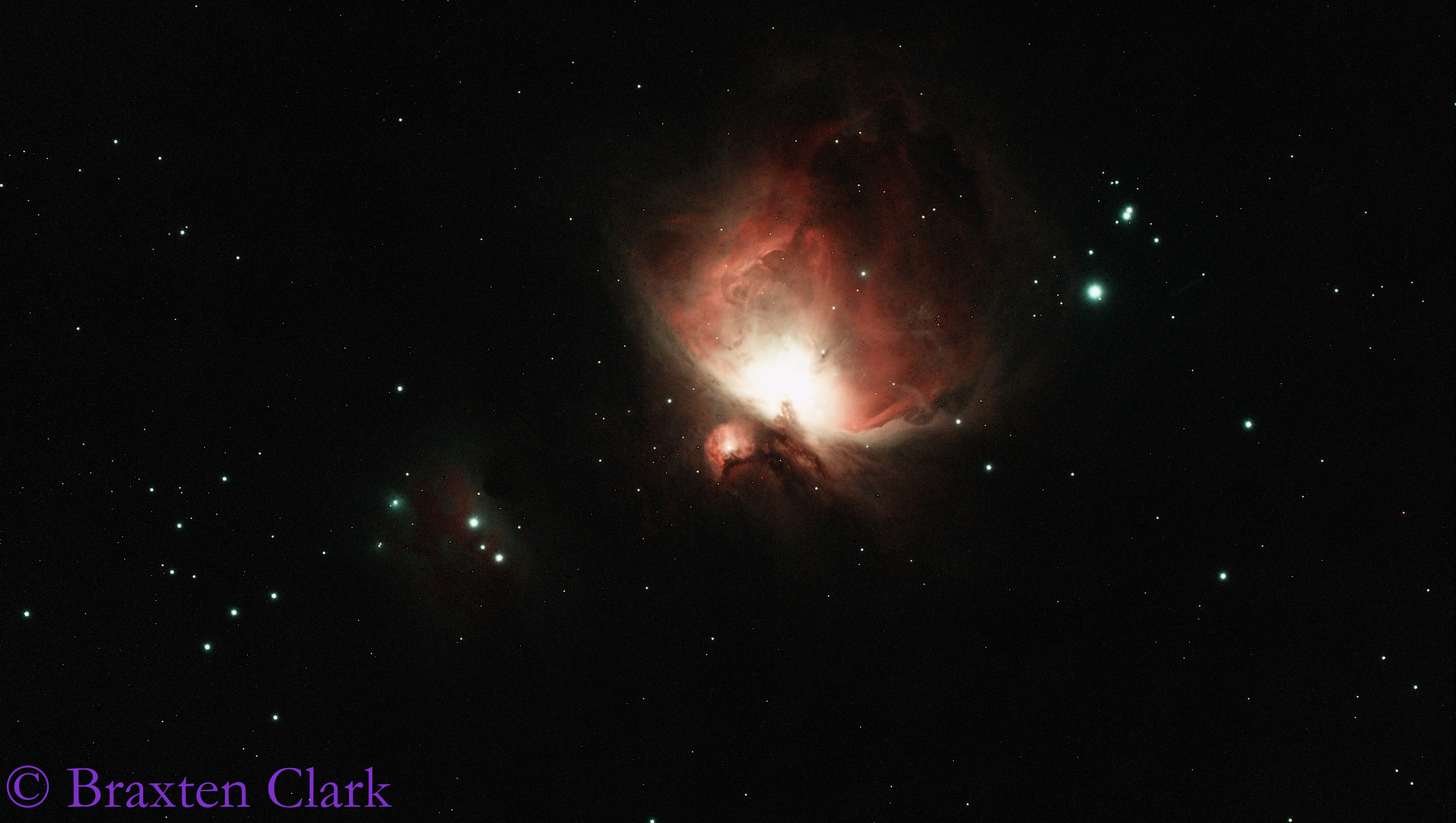 M42, M43 - The Great Orion Nebula, De Mairan's Nebula