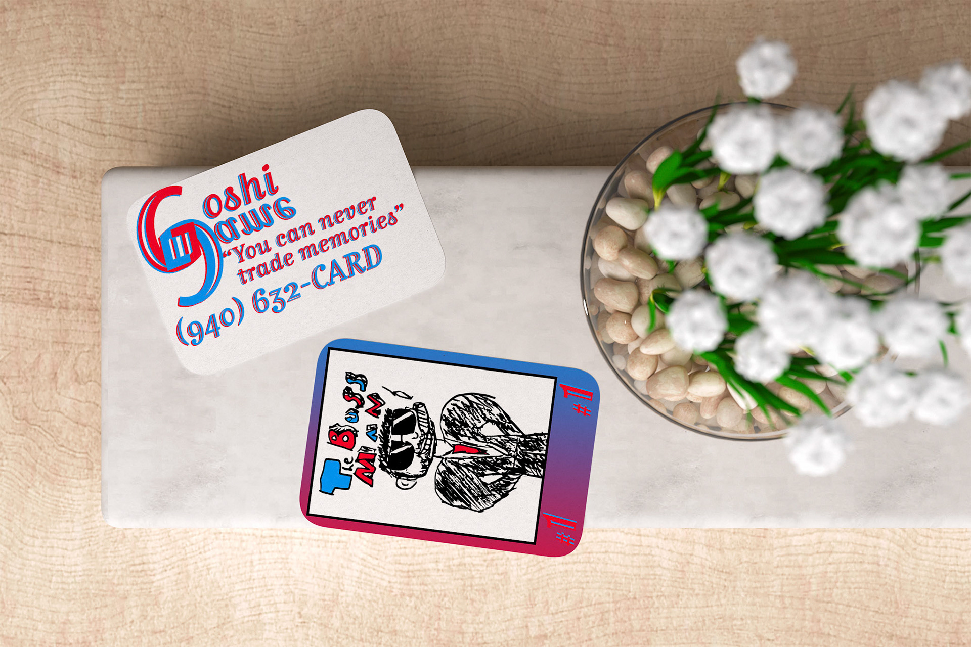 "Goshi Game" Business Card