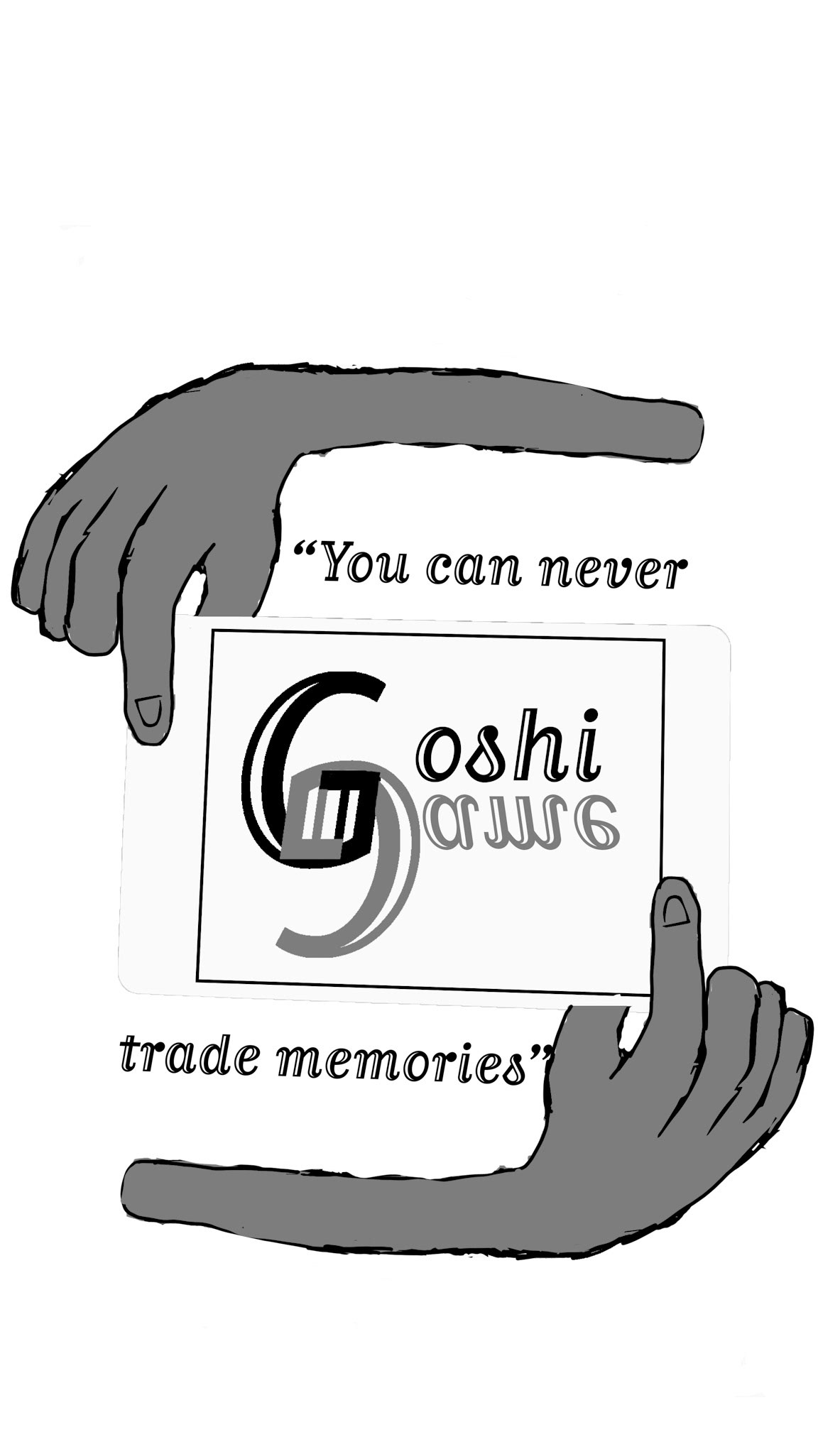 B&W "Goshi Game" Poster