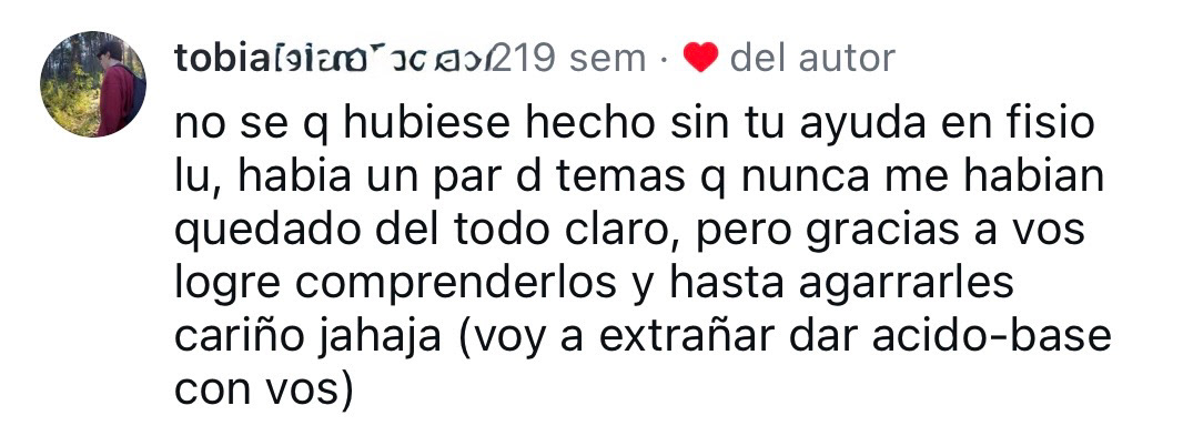 Tobi agradece mi ayuda con fisiología!!!