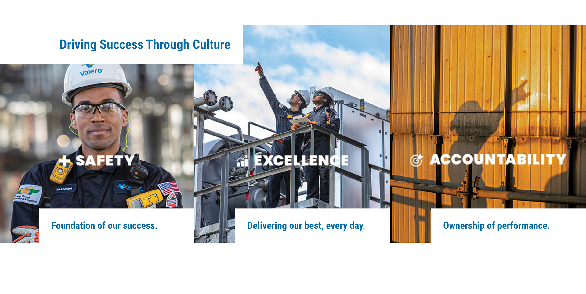 Valero Culture Value Brand + Identity
