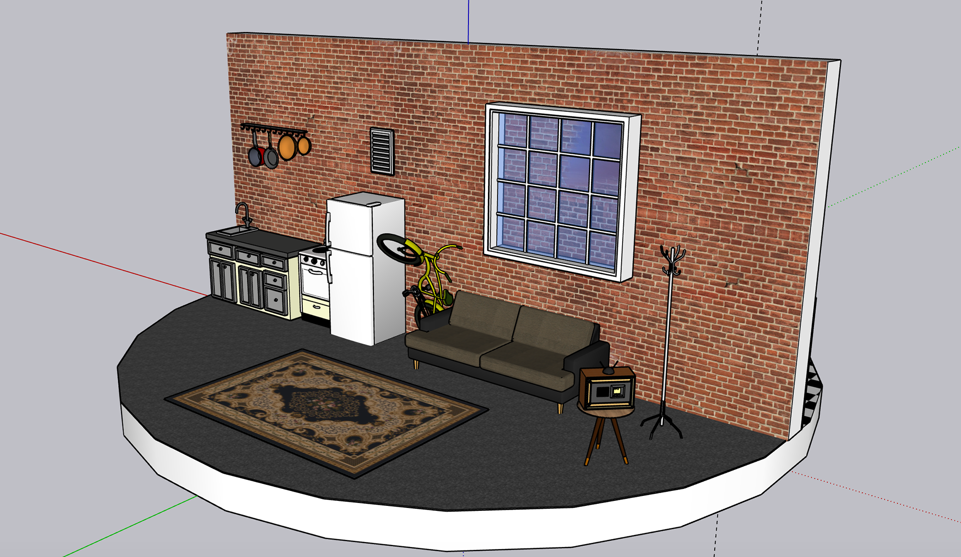 Stage Revolve for  'Ratatouille The Musical'