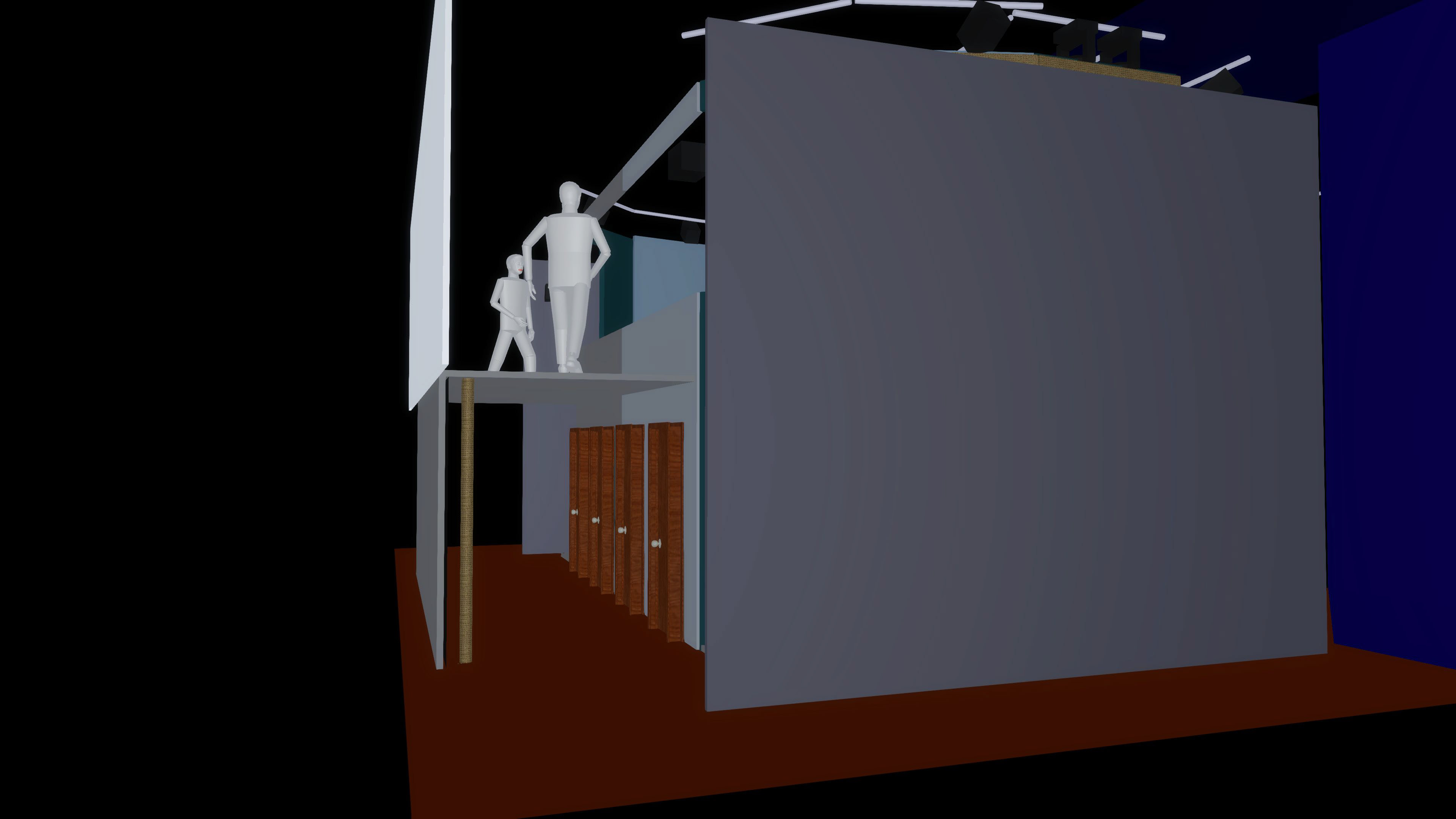 3D Design for John Godber's 'Bouncers'