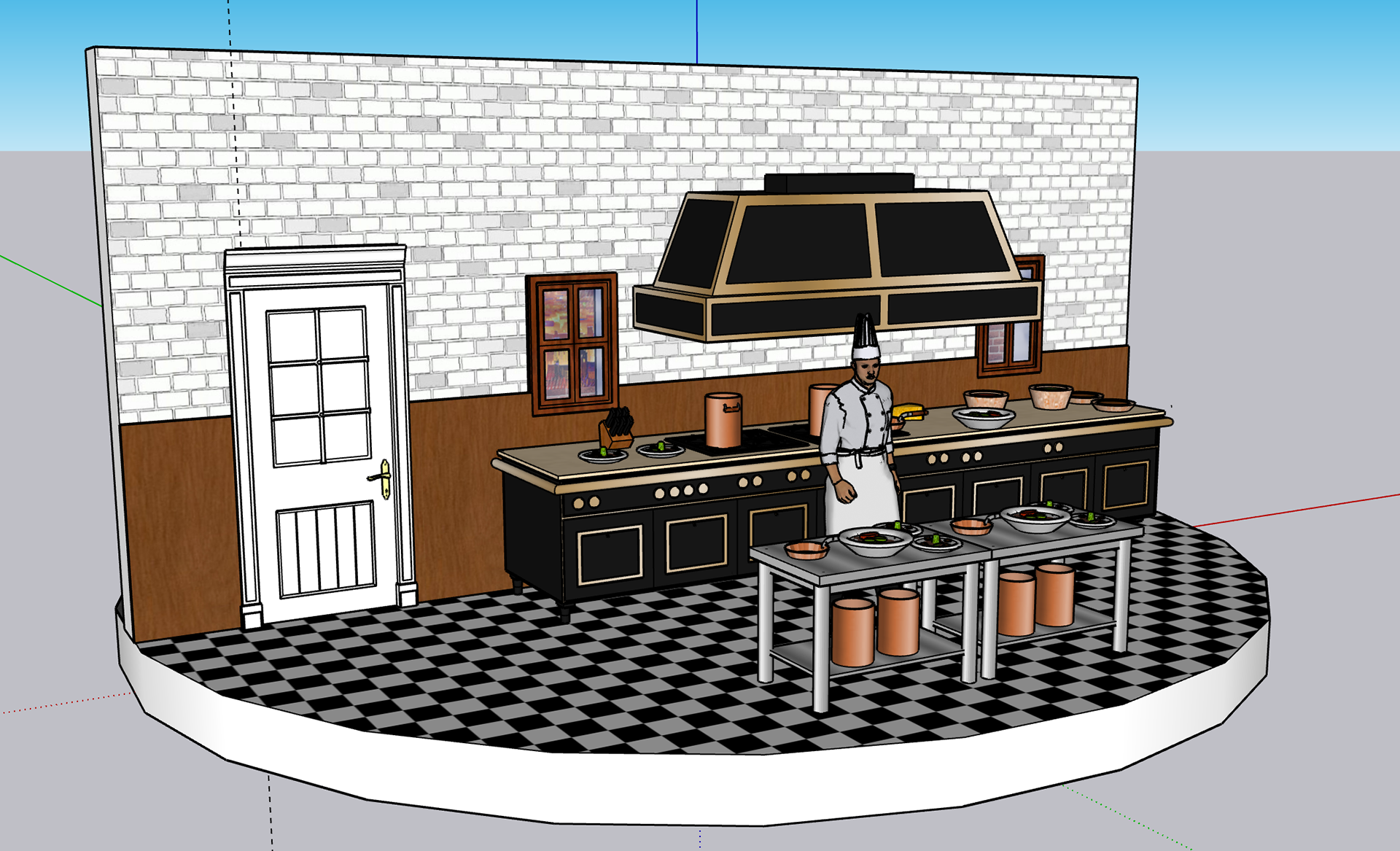 Stage Revolve for 'Ratatouille The Musical'