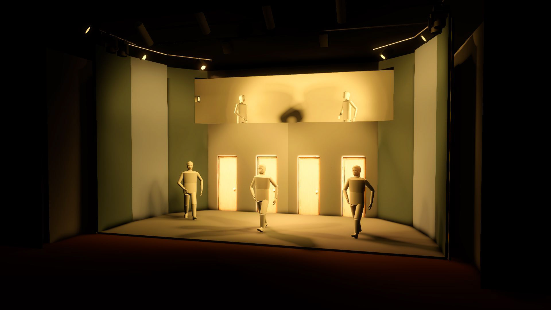 100% Original Scenic Design and Lighting Pre-Vis